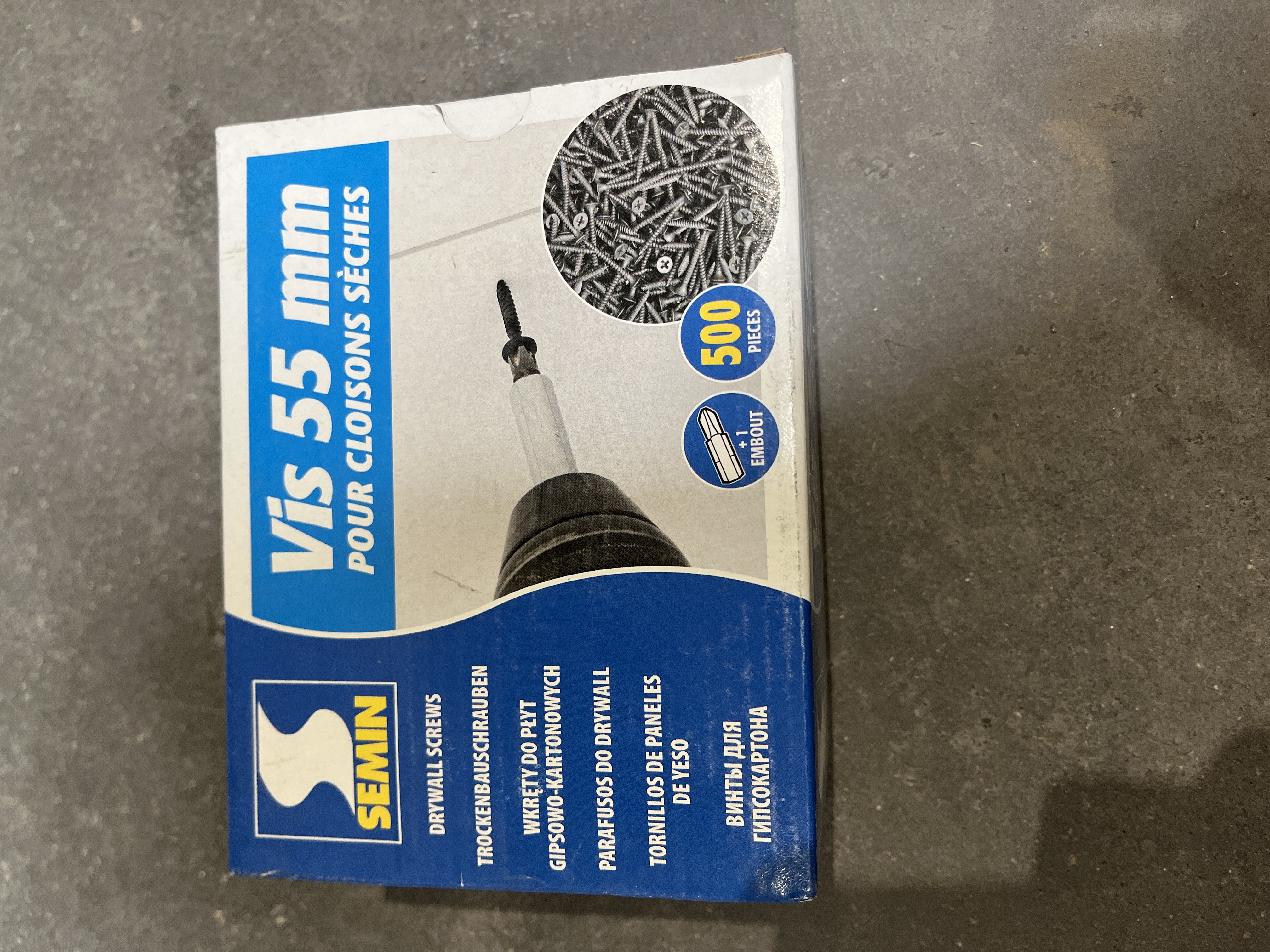 VIS TROMPETTE DE 55 MM BTE500