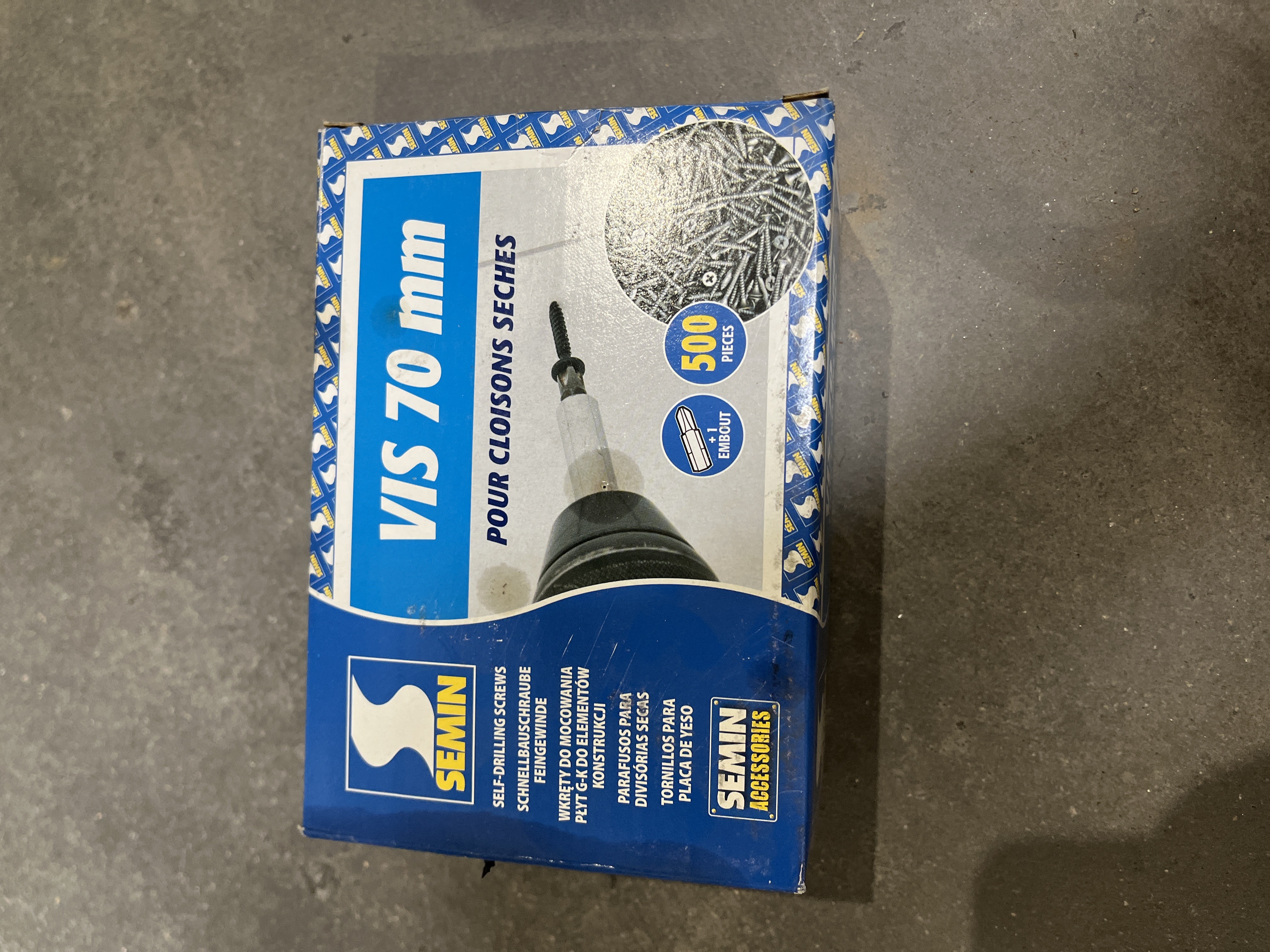 VIS TROMPETTE DE 70 MM BTE500