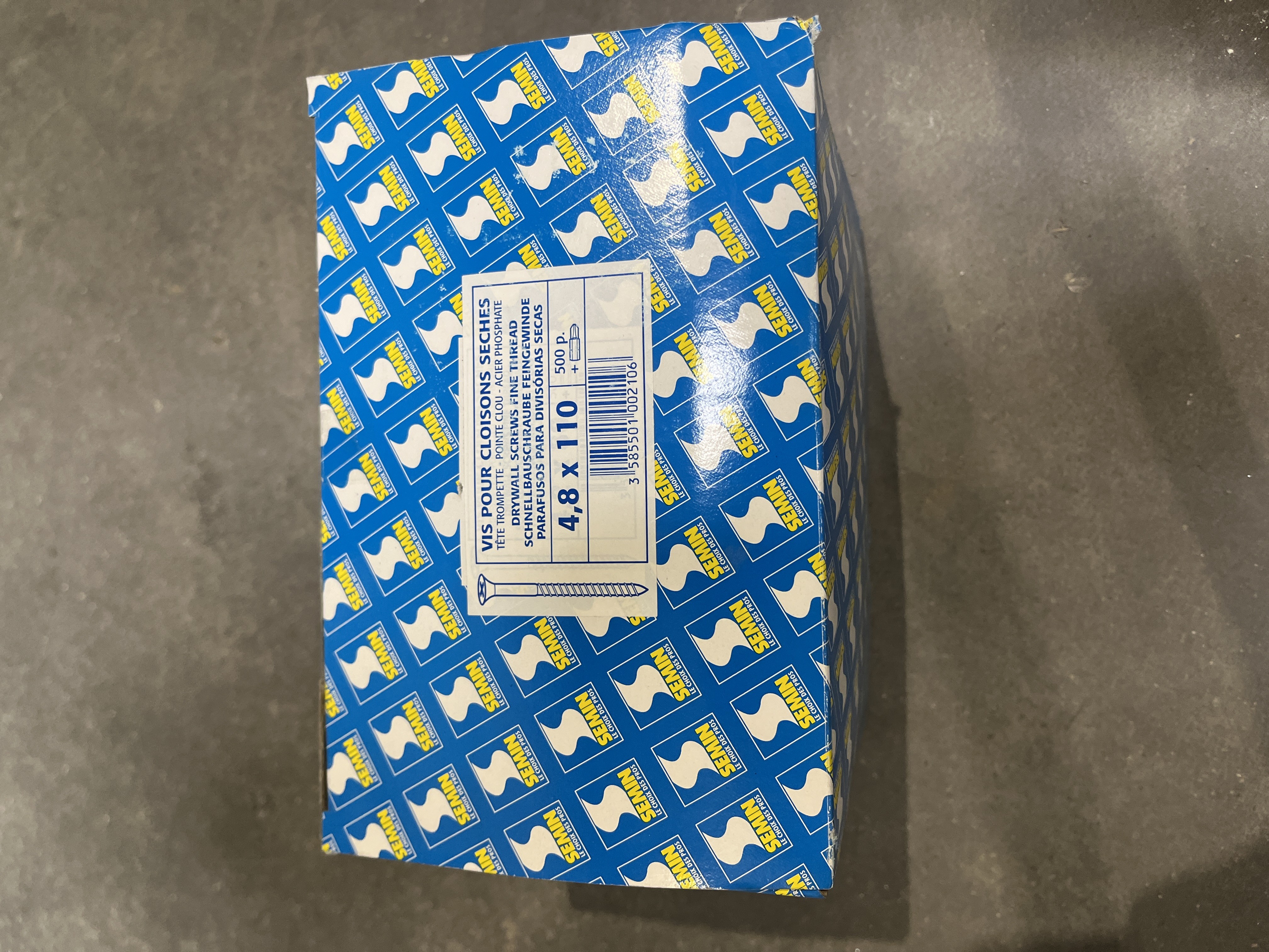 VIS TROMPETTE DE 110 MM BTE500