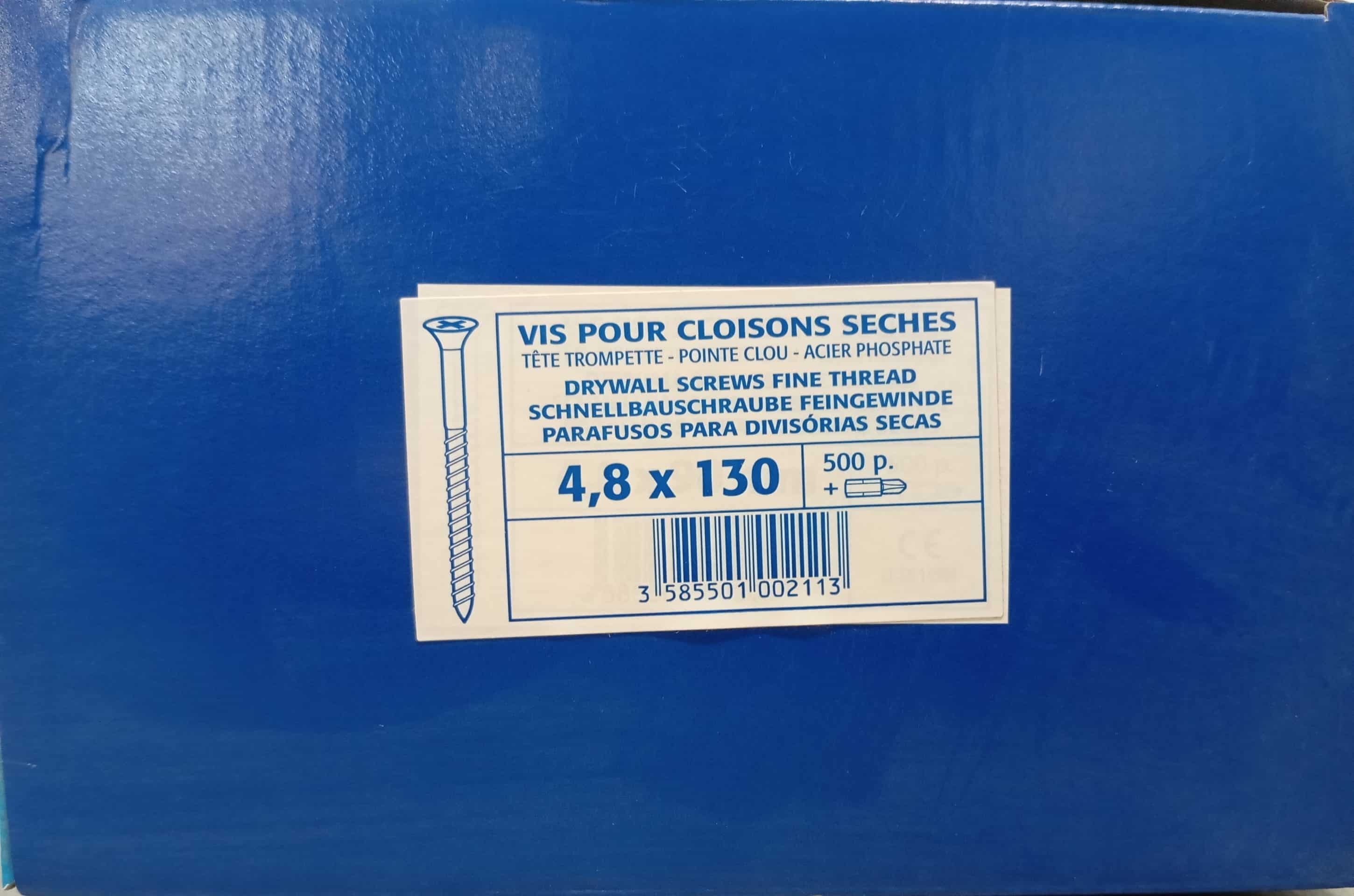 VIS TROMPETTE DE 130 MM BTE500