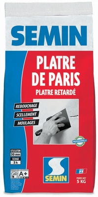 PLATRE DE PARIS  SAC   5 KG