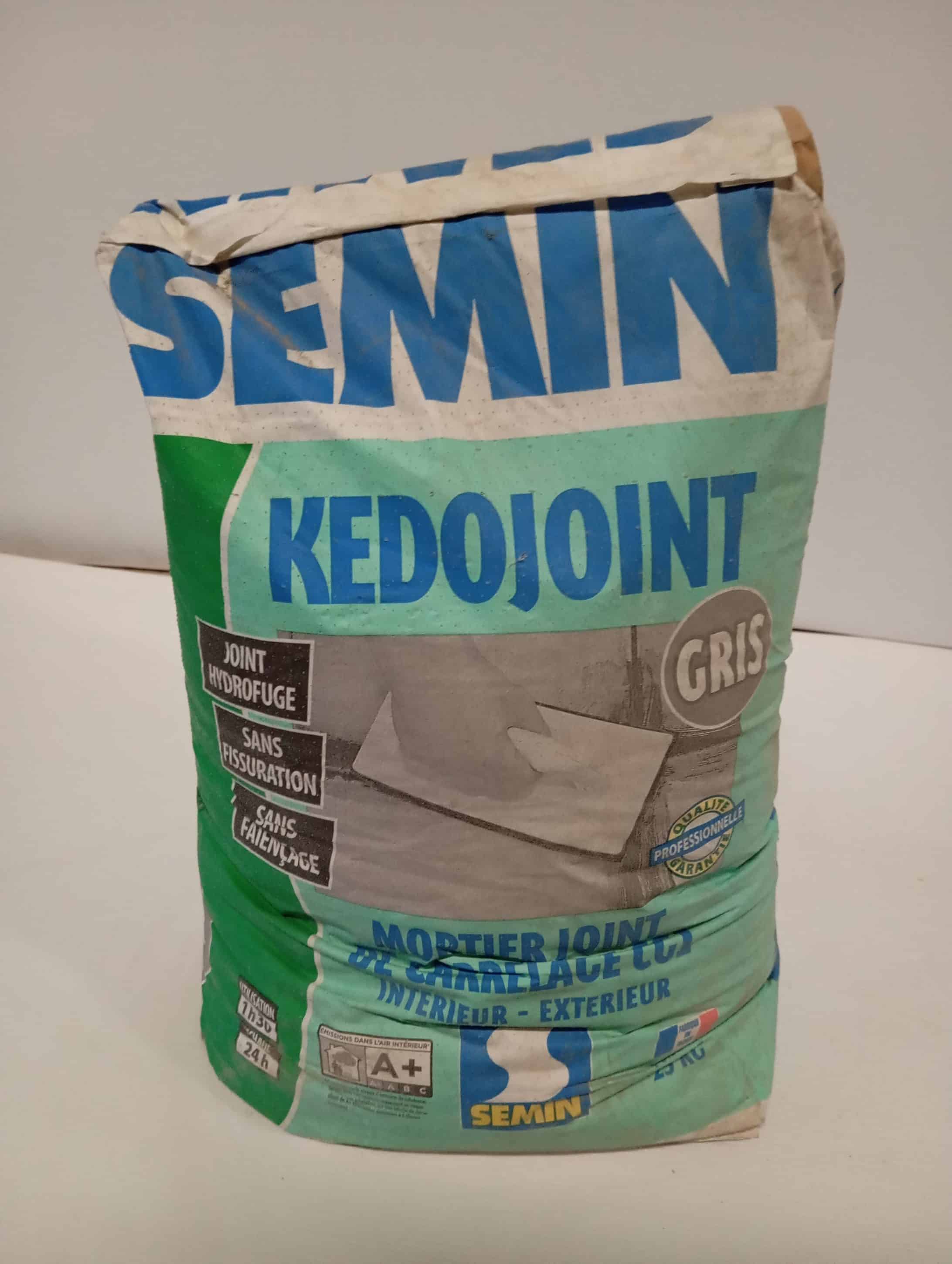 KEDOJOINT CARRELAGE GRIS SAC 25KG VOIR REF CERMIJOINT