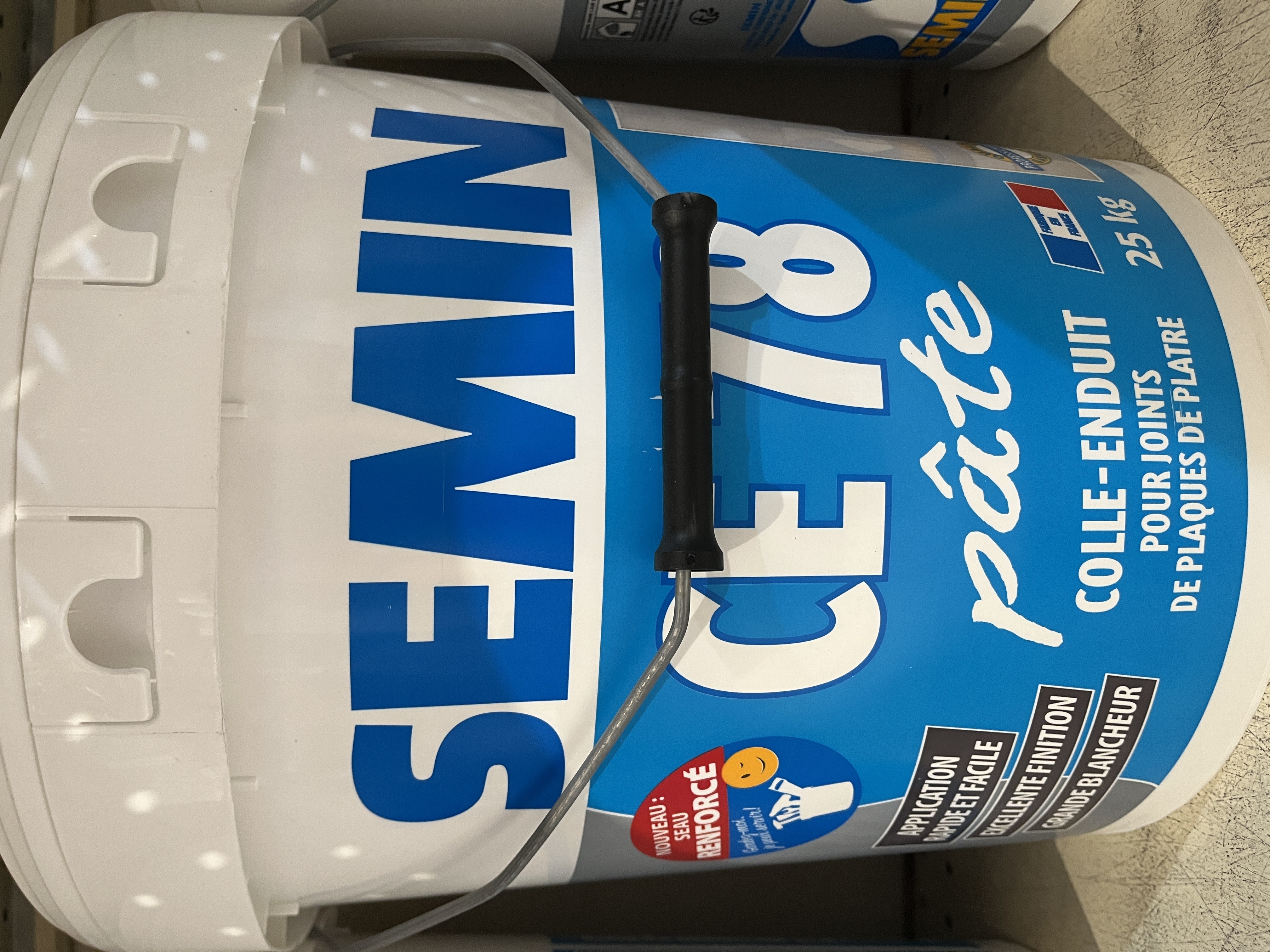 ENDUIT JOINT plaque Platre PATE SEAU CE78  25KG