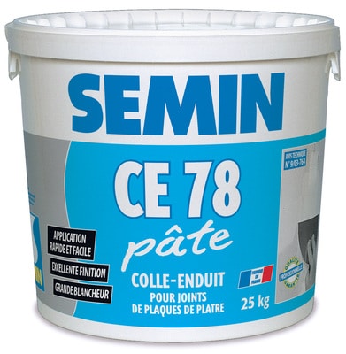 ENDUIT JOINT plaque Platre PATE SEAU CE78  25KG