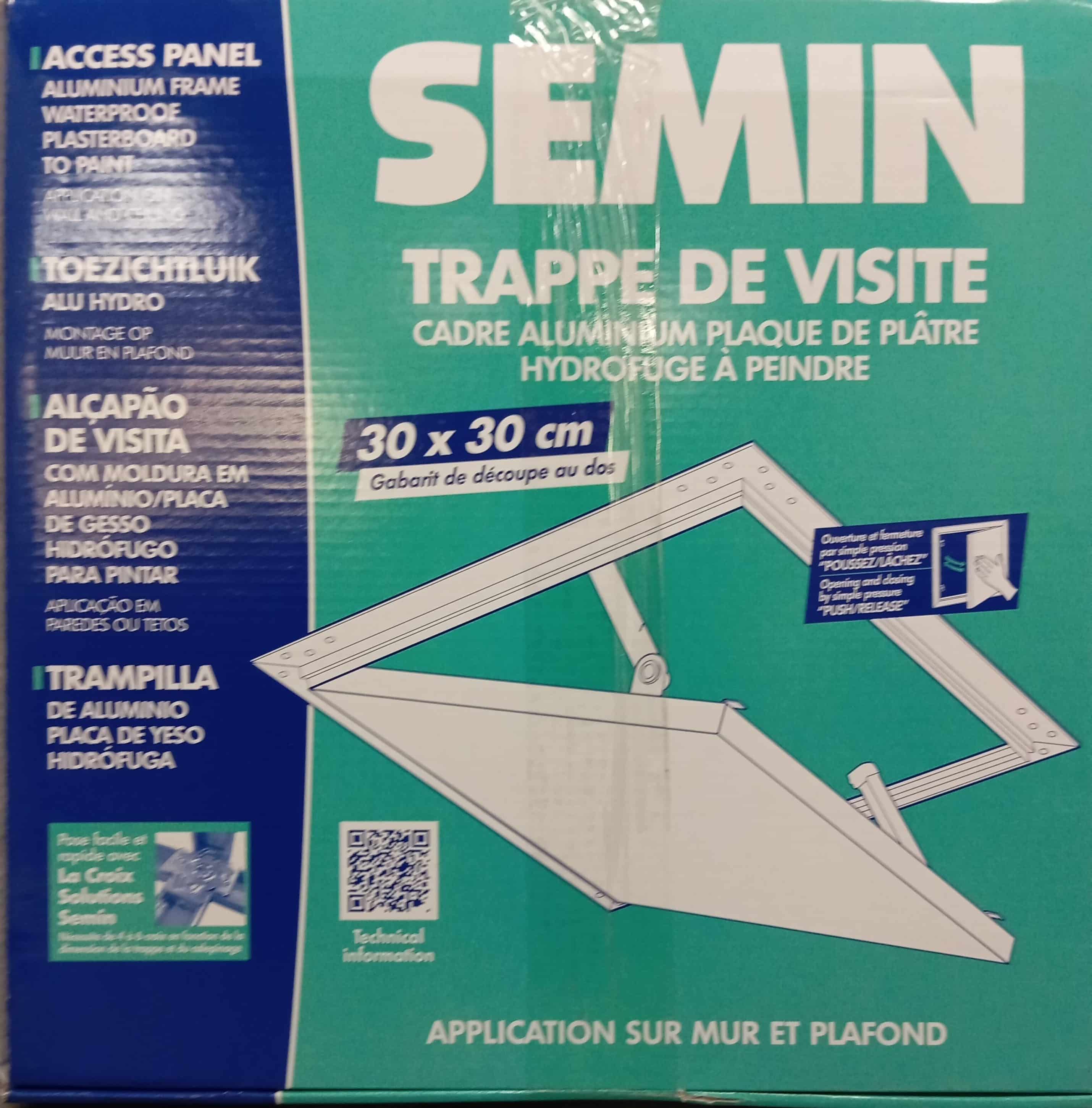 TRAPPE DE VISITE 300 X 300 CAD ALU PLAHY