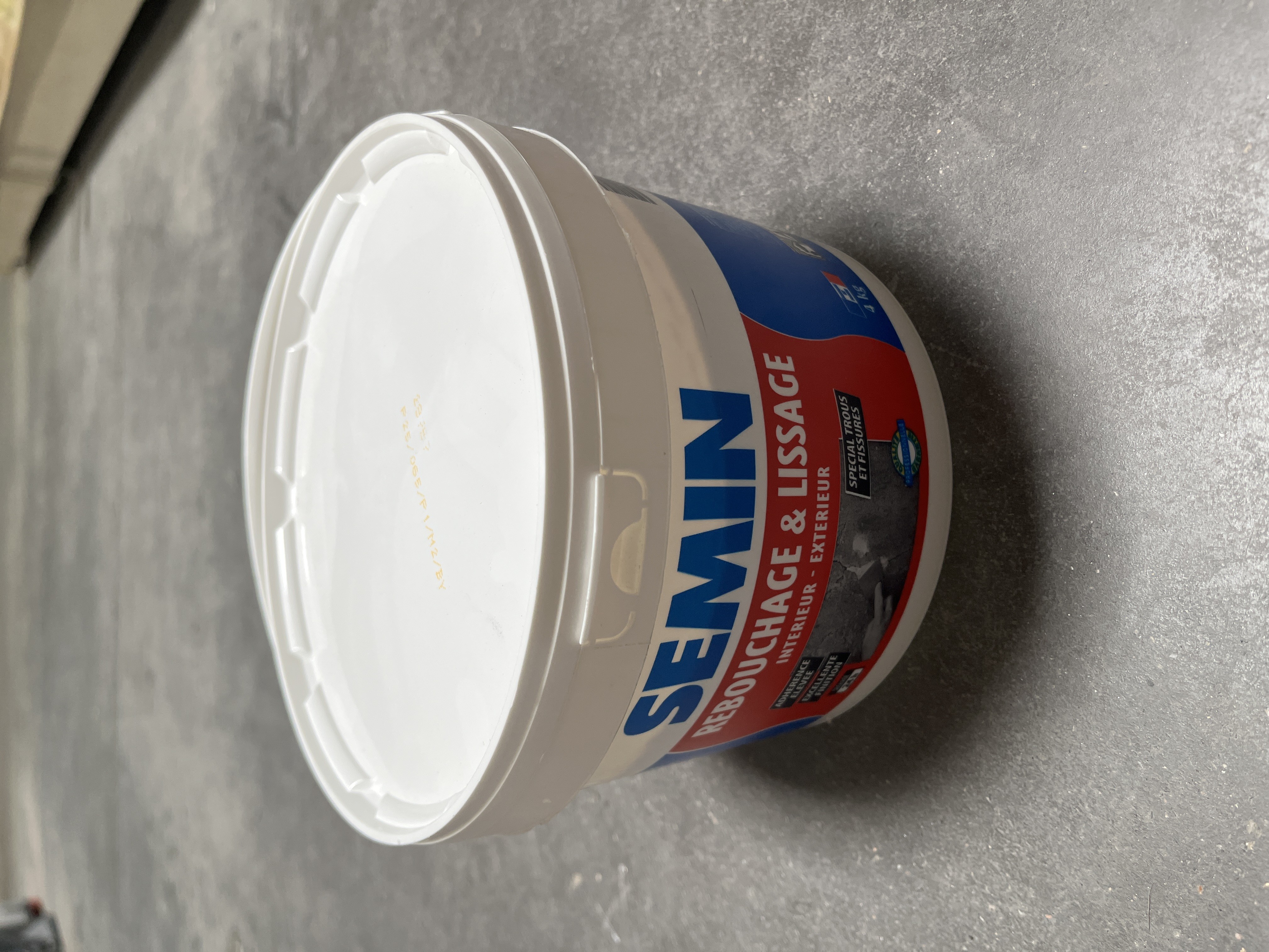 SEMIN ENDUIT REBOUCHEUR PATE 4KG INT/EXT