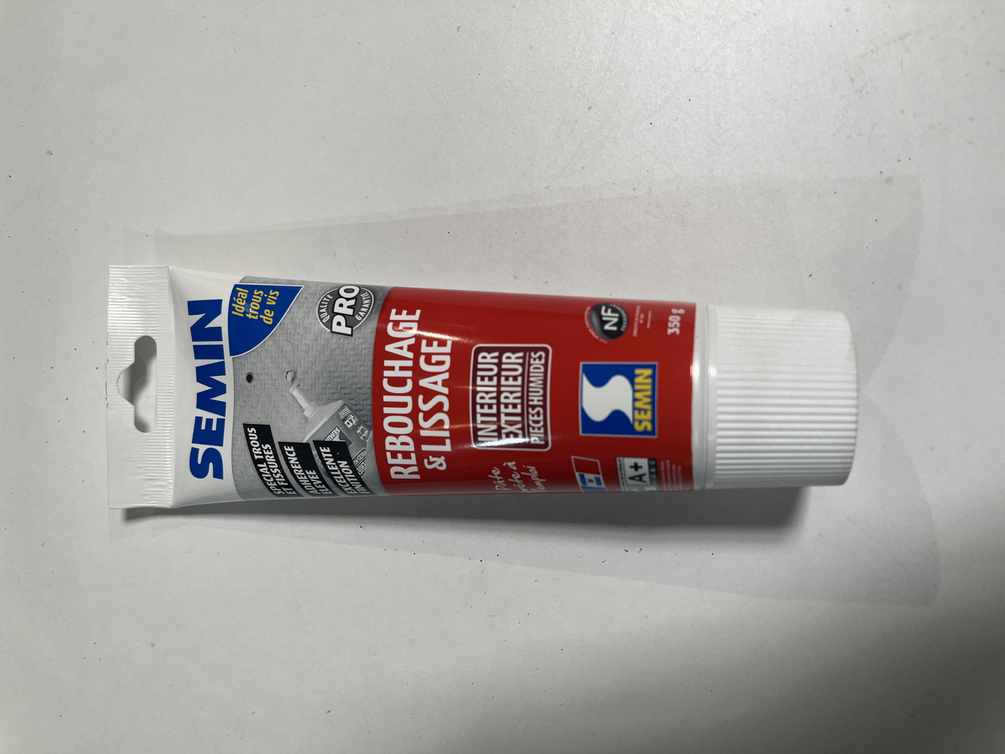 REBOUCHAGE ET ENDUIT INT/EXT TUBE 350g