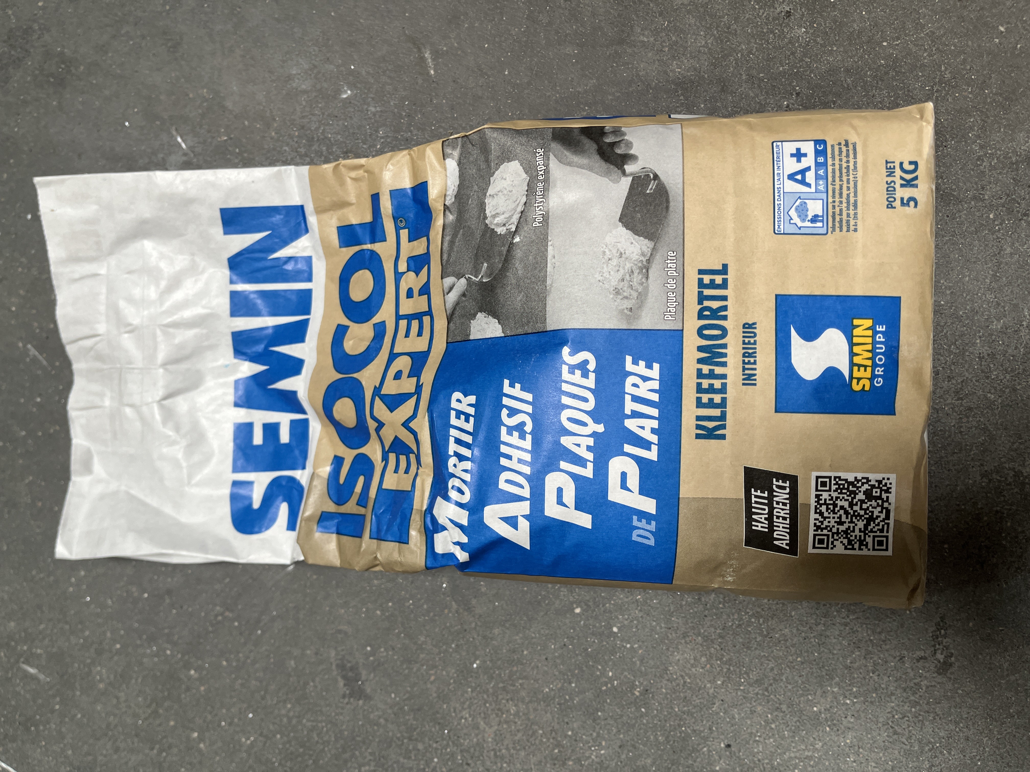 ISOCOL EXPERT SAC 5KG MORTIER ADHESIF