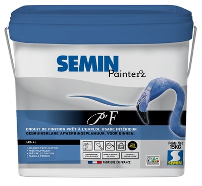 ENDUIT DE FINITION PANTERZ SEAU 15KGS BLEU
