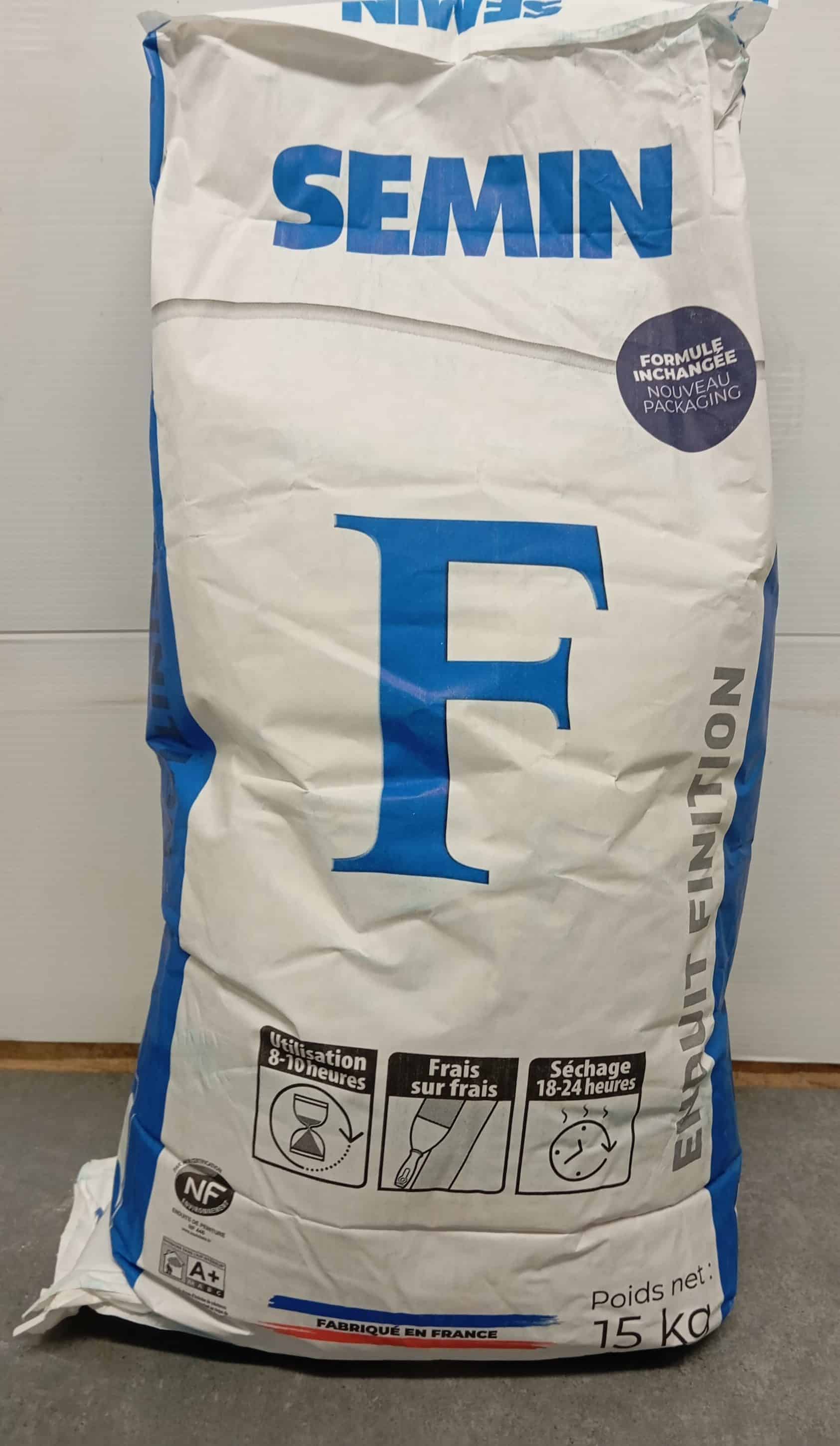 ENDUIT FIN SEMIN 15KG