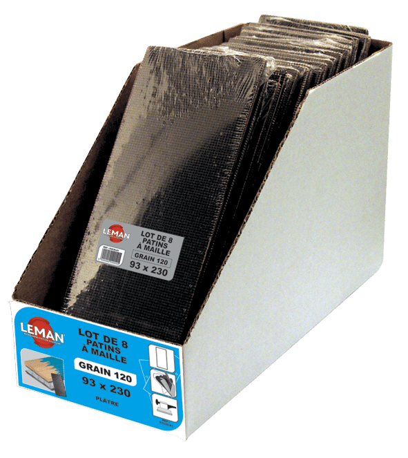 8 PATINS NON PERFORES 93X230 GR 40