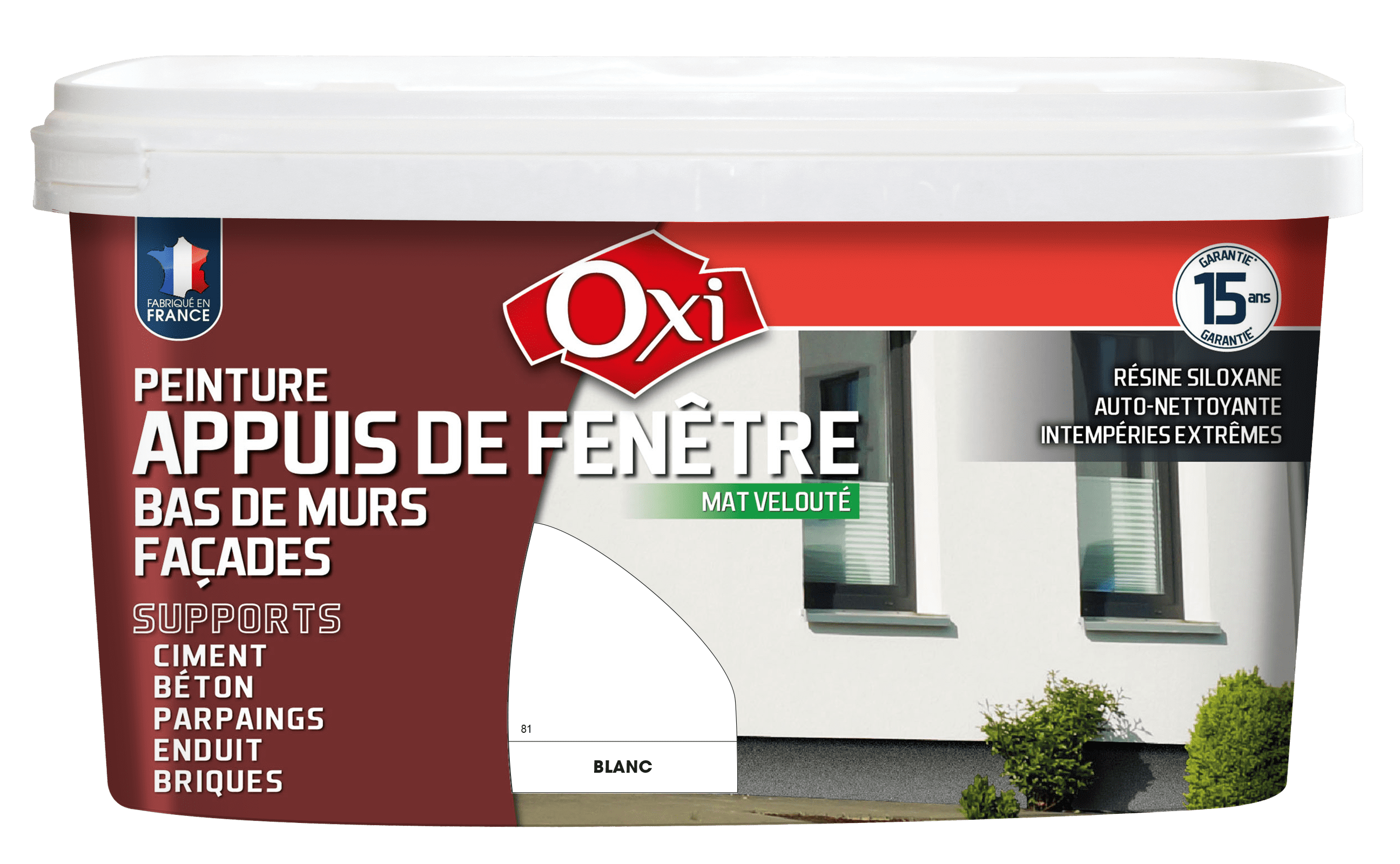 PEINTURE APPUI FENETRE 2.5L GRIS ANTHRAC