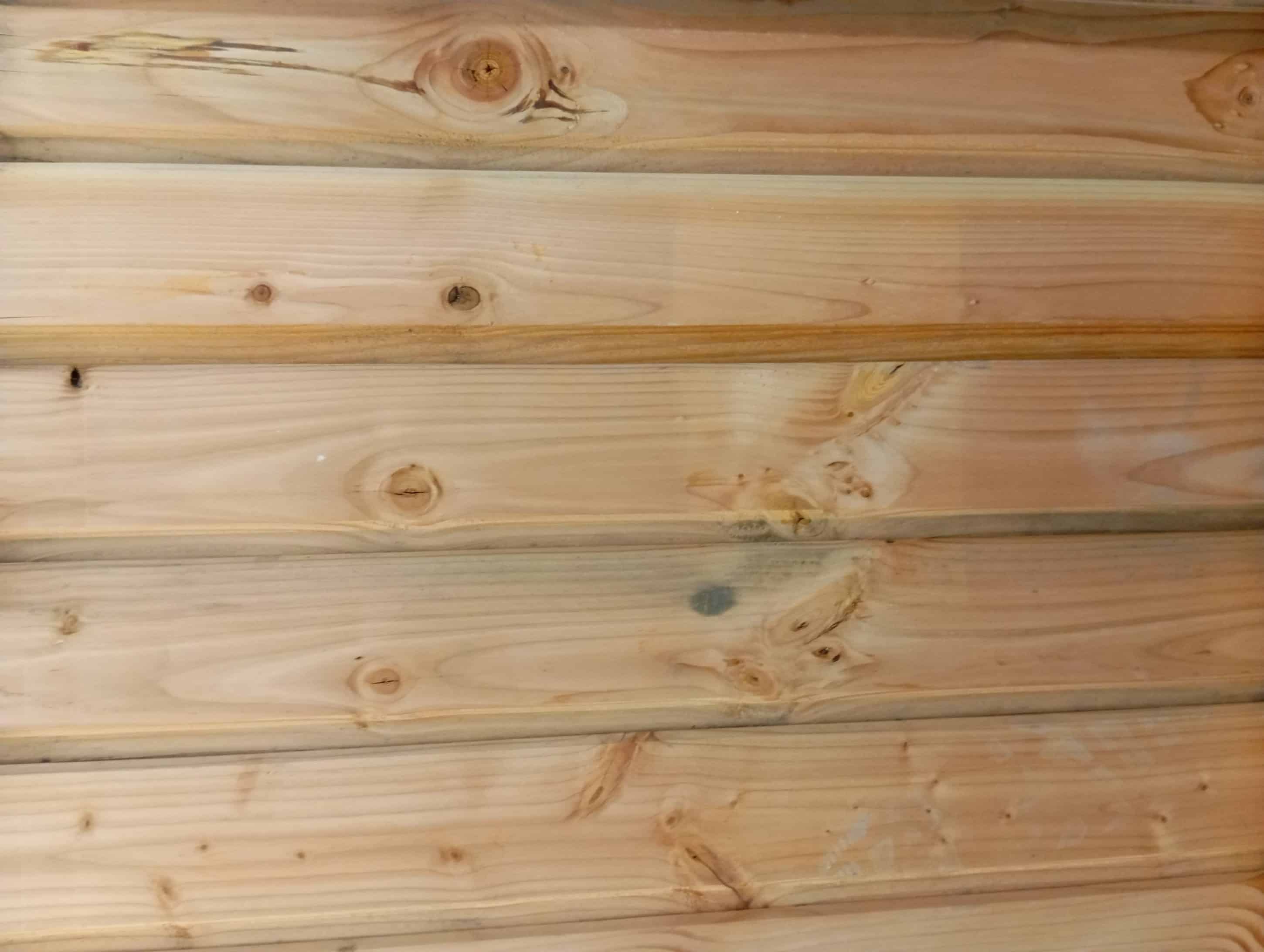 Bardage DOUGLAS 18X130X2500mm clin horizontal PAQUET DE 1.30M²