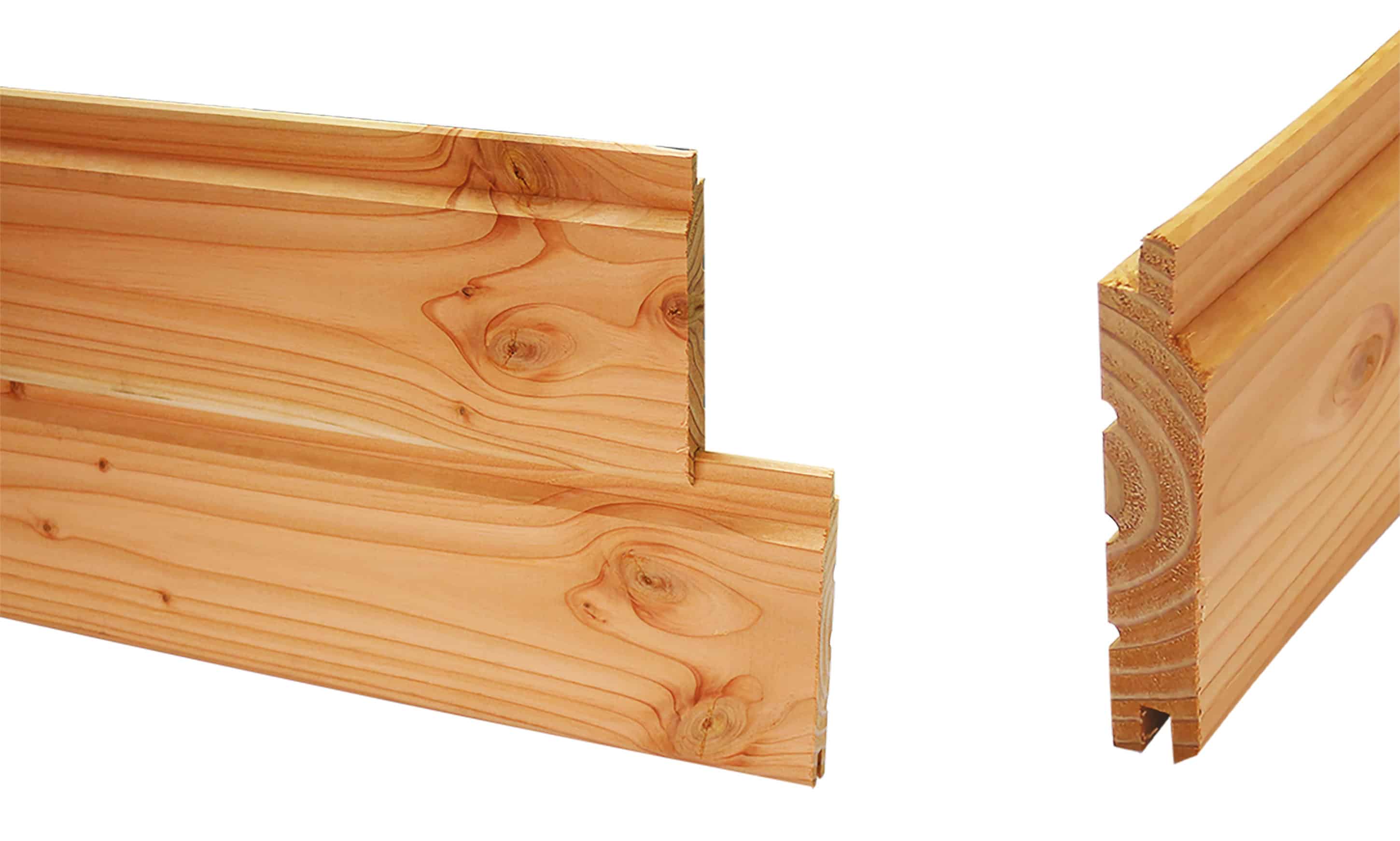 Bardage CLIN DOUGLAS NATUREL 21x145x3000 PAQUET Filmé de 1.62m² environ