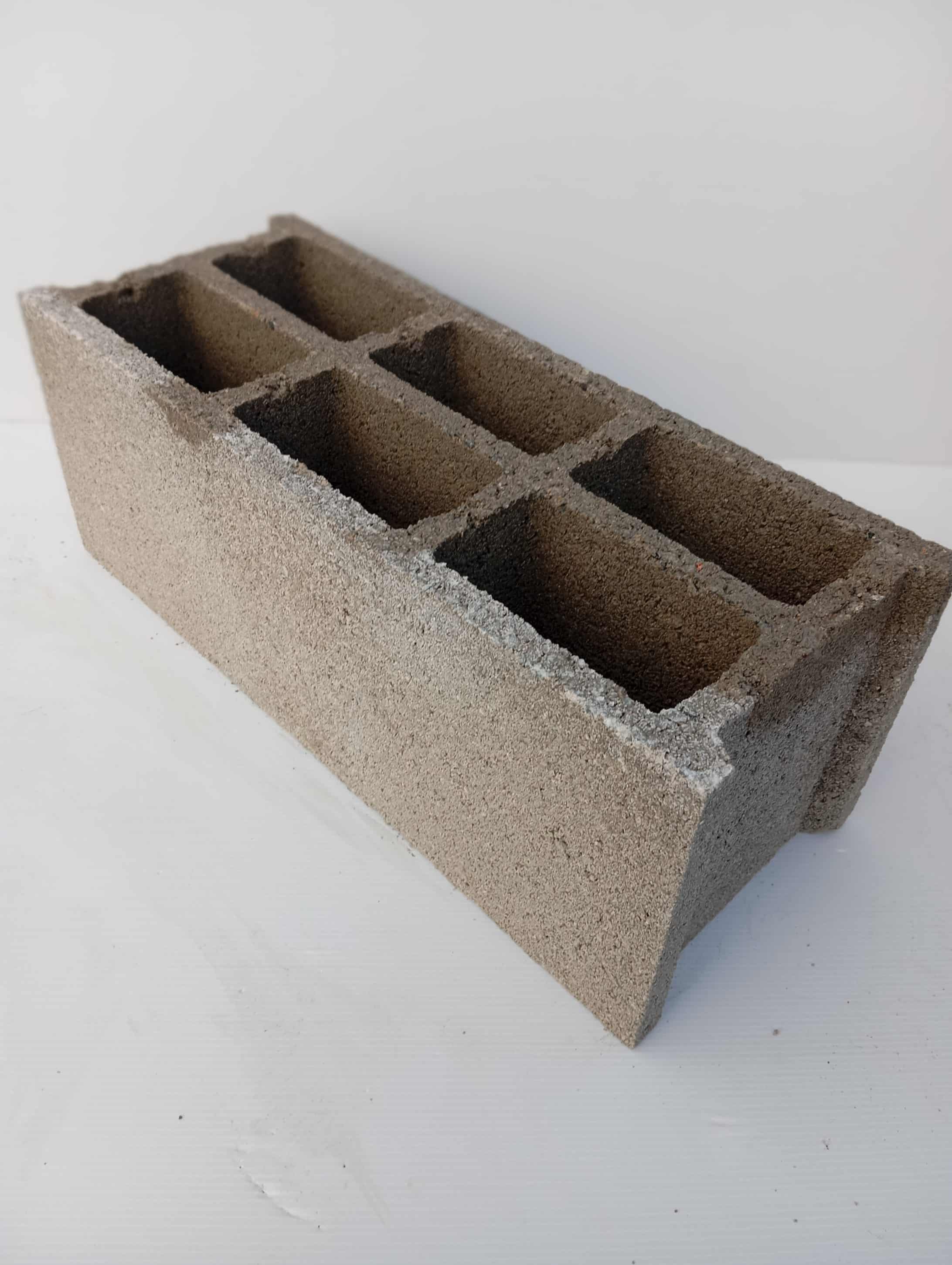 PARPAING/BLOC CREUX/ANGLE 20x20x50 60/PAL.