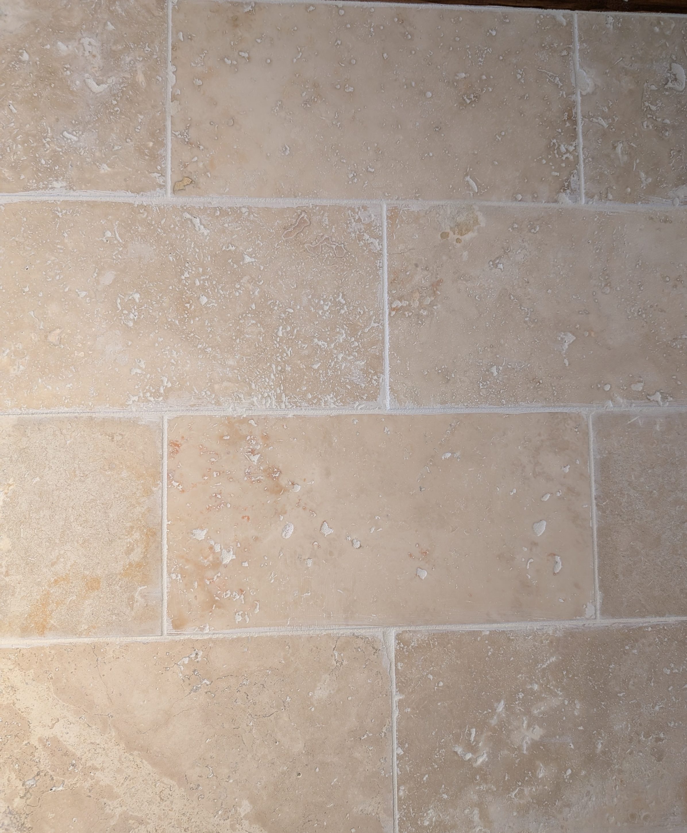 CARREAU CHOIX COMMERCIAL TRAVERTIN 20X40cm ep 12mm 0.085m2 PIERRE NATURELLE