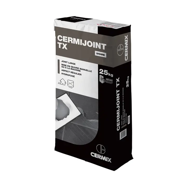 Mortier pour joint de carrelage Cermijoint TX 25kg BEIGE DORE