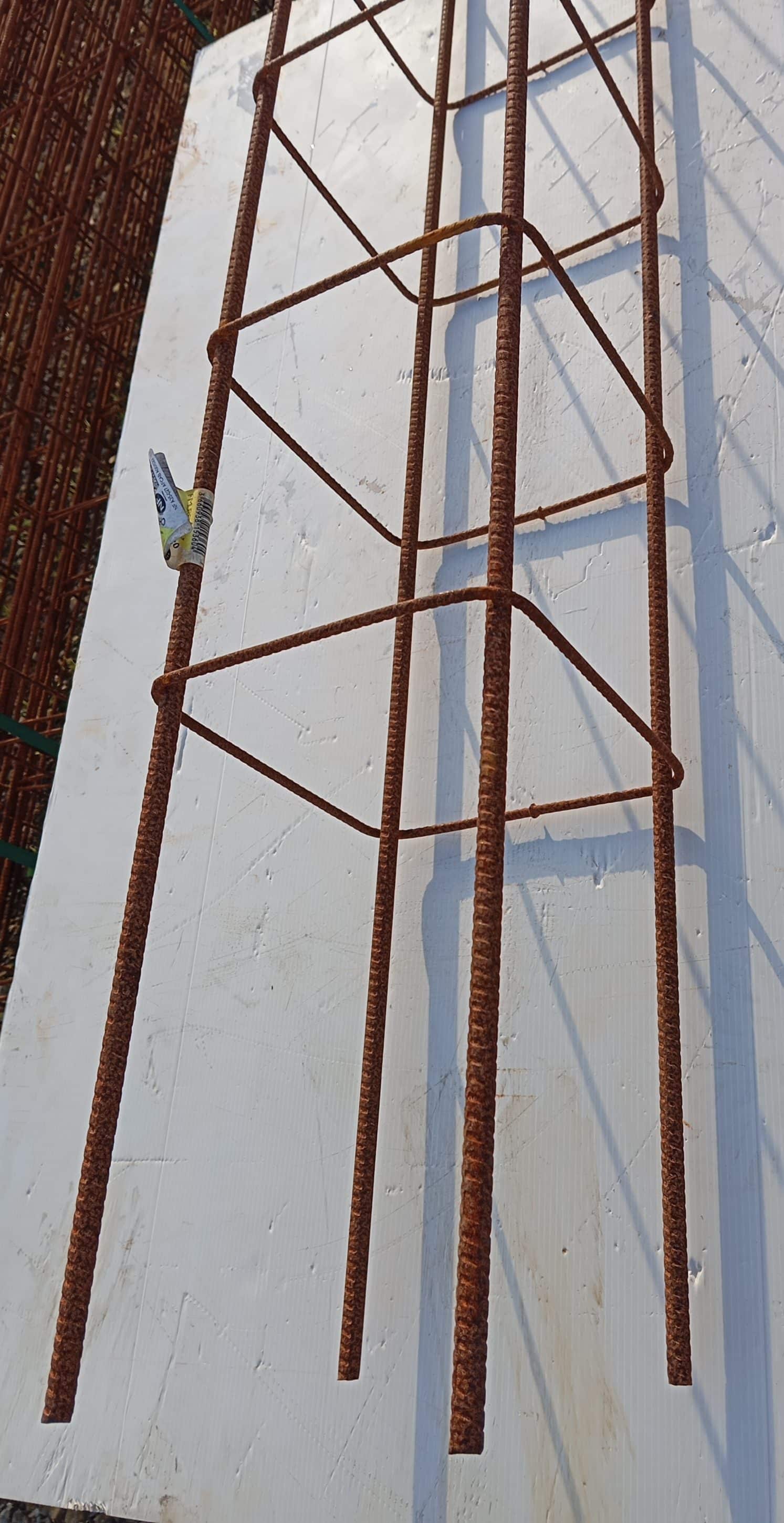 CHAINAGE CARRE 20X20 4 Fils de 10MM 6ml ESPACEMENT 20CM