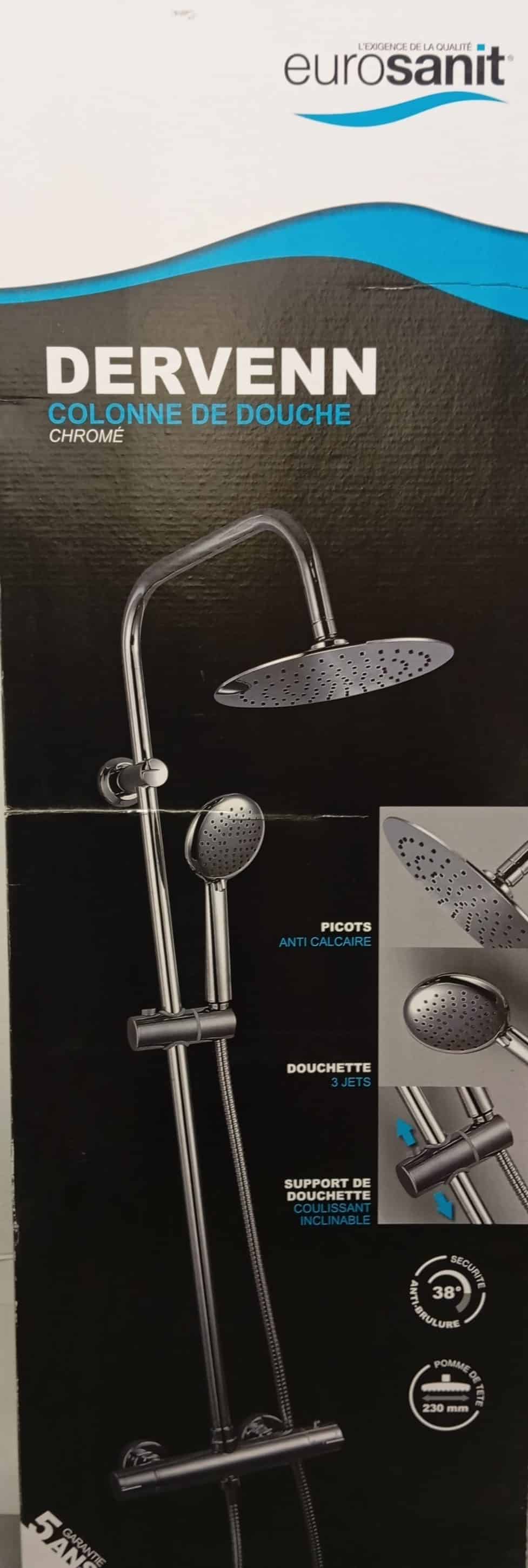 COLONNE DOUCHE THERMOSTATIQUE DERVENN