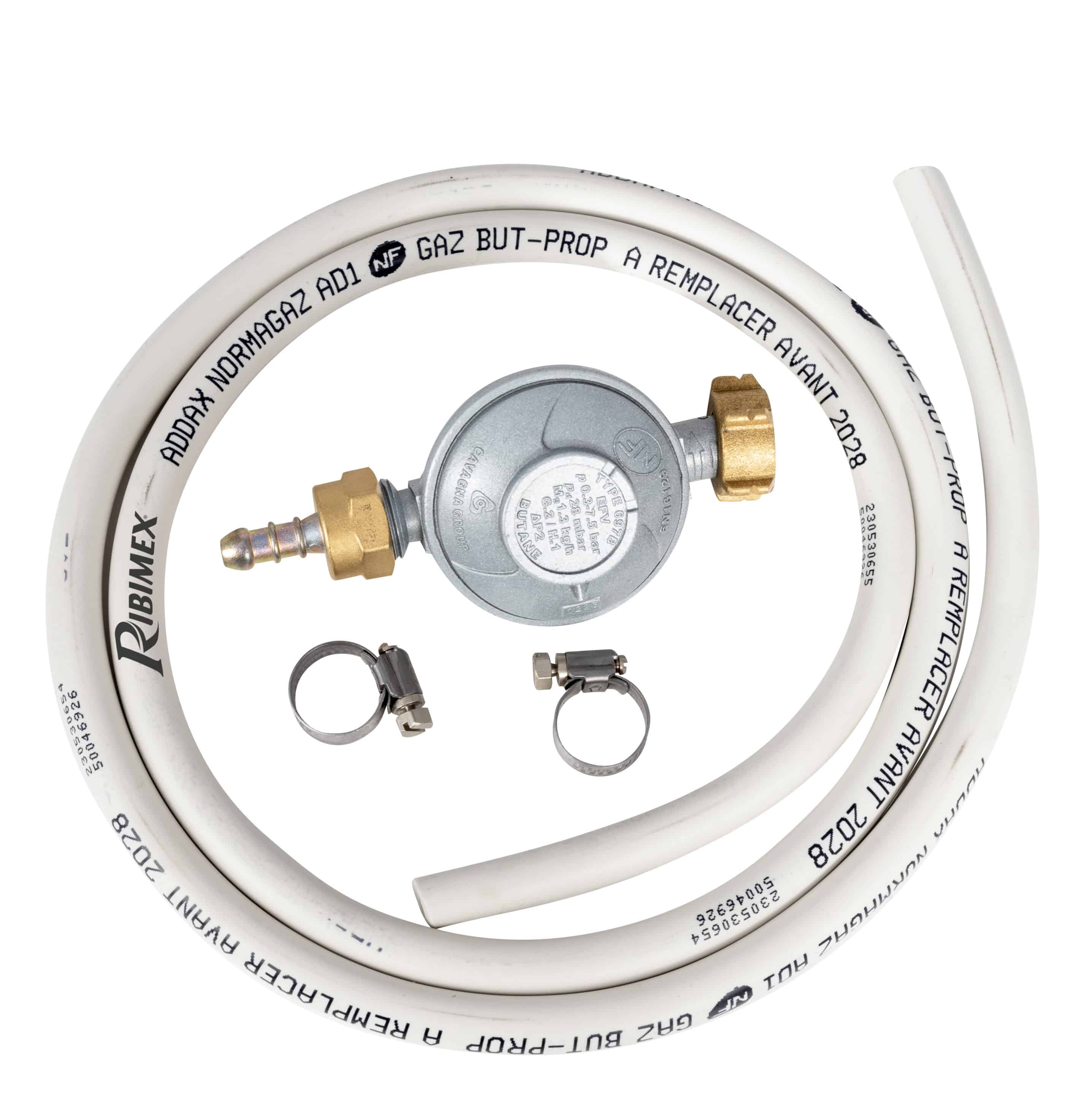 Détendeur à GAZ propane à sécurité + embout à tétine