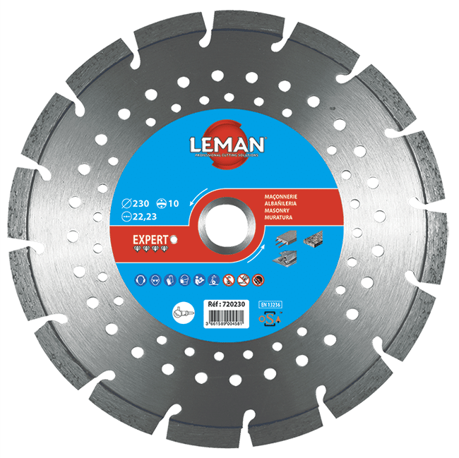 DISQUE DIAMANT VENTILE Diam 230mm