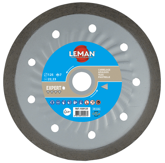 DISQUE DIAMANT Jante continue Diam 115 FAIENCE + CARRELAGE