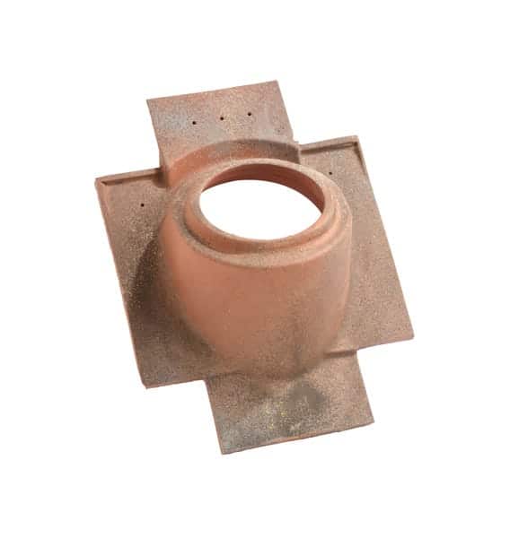 TUILE A DOUILLE +LANTERNE DOYET 17X27 RUSTIQUE