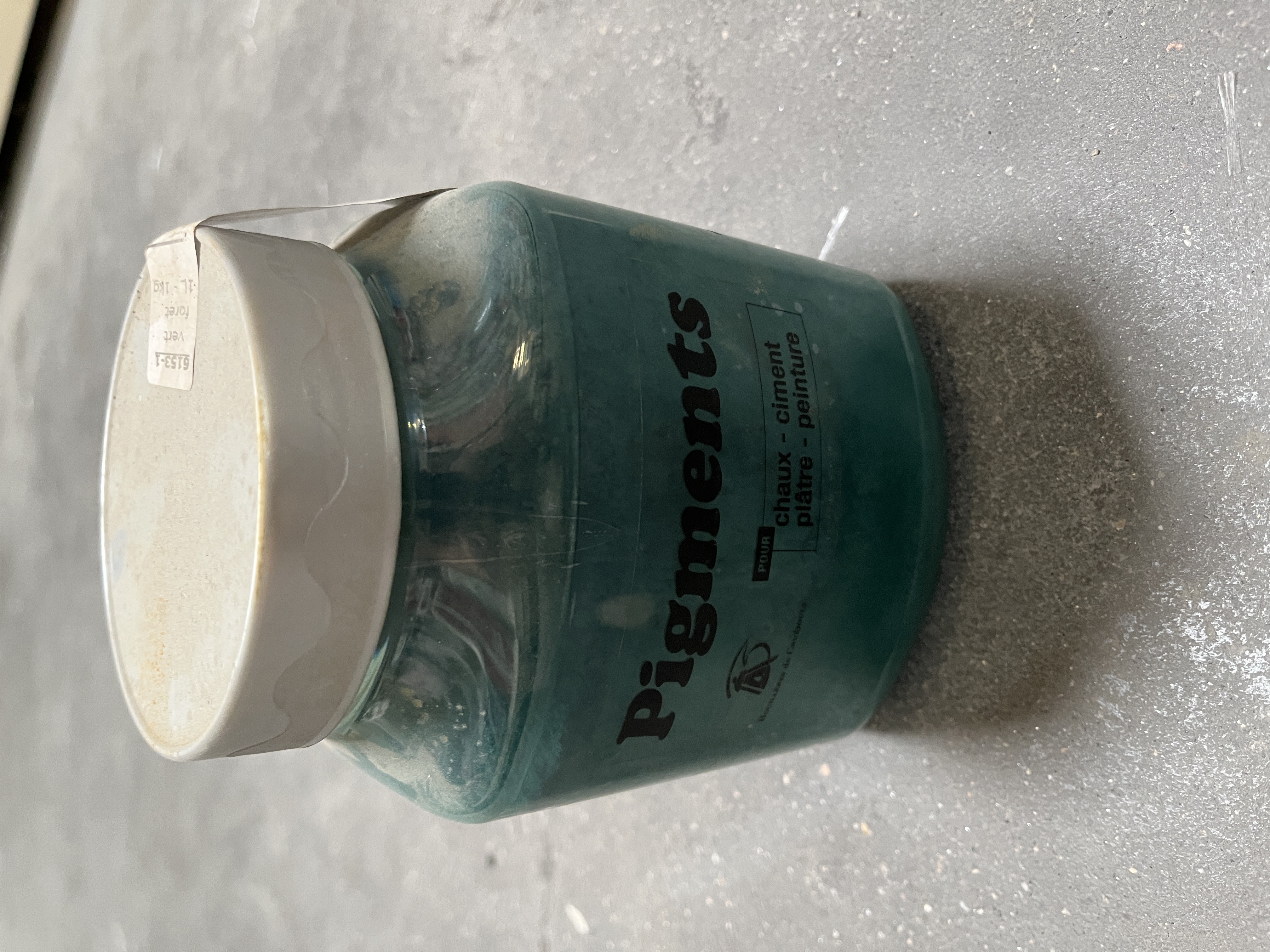 COLORANT VERT FORET POT 1L