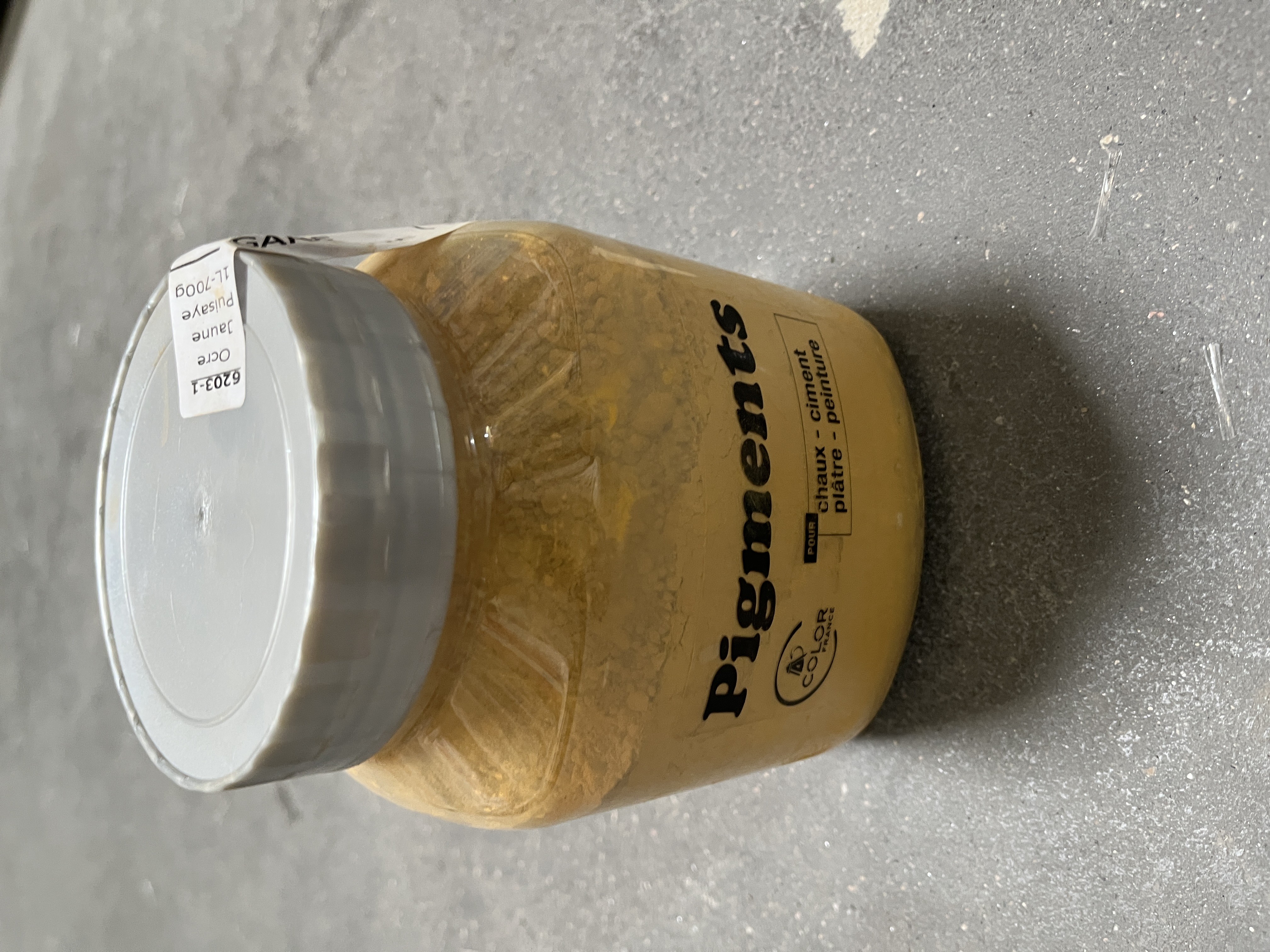 COLORANT OCRE JAUNE DE PUISAY POT 1L