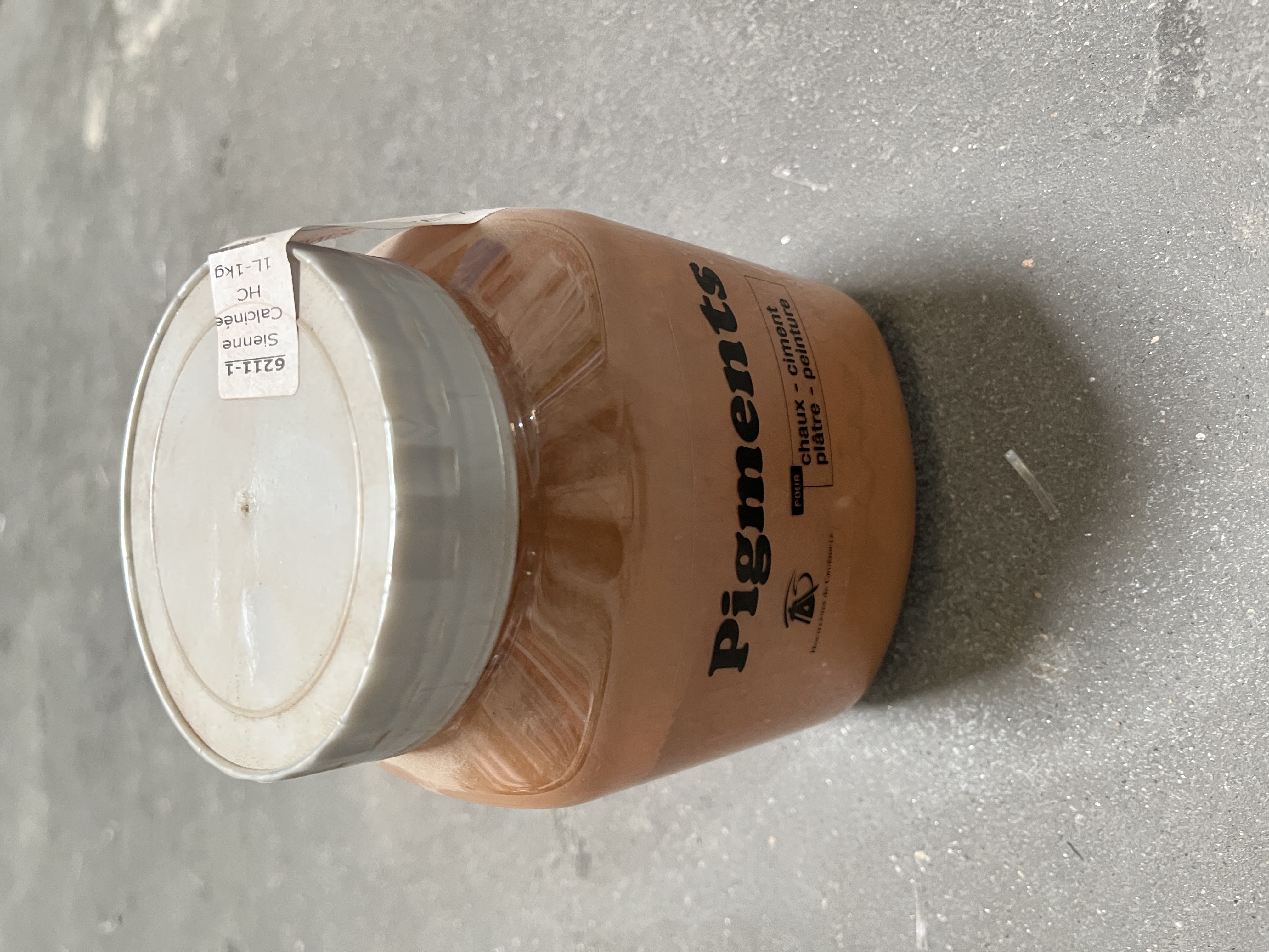 COLORANT SIENNE CALCINEE POT 1L HC