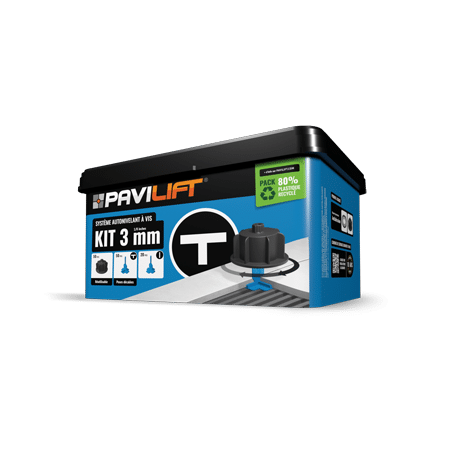 KIT AUTONIVELANT BLEU 3MM EN T