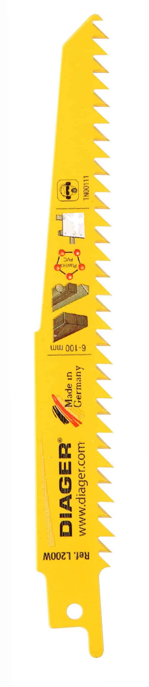 LAME SCIE SABRE PAR 5 BOIS/PLASTIQUE/PLATRE