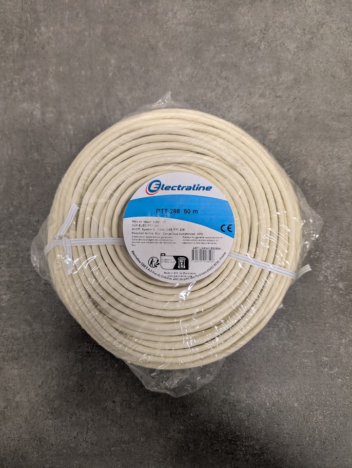 FIL ADSL PTT IVOIRE OU GRIS 50M