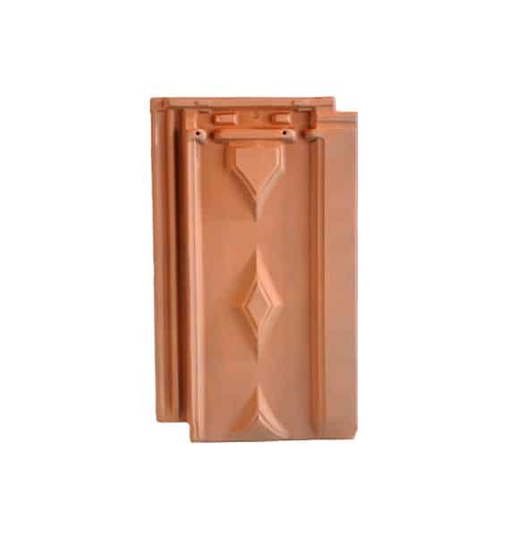 Tuile LOSANGEE HUGUENOT Flammée rustique