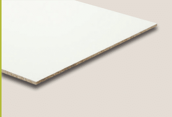 AGGLOMERE MELAMINE BLANC PRE DECOUP 10X400 1.20M