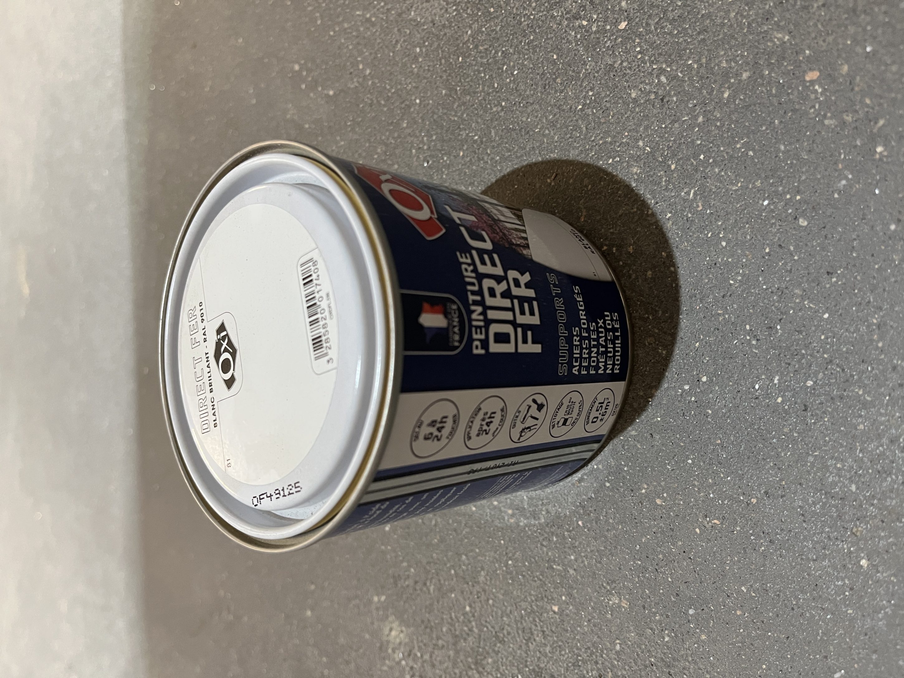 DIRECT SUR FER BLANC 0.5L