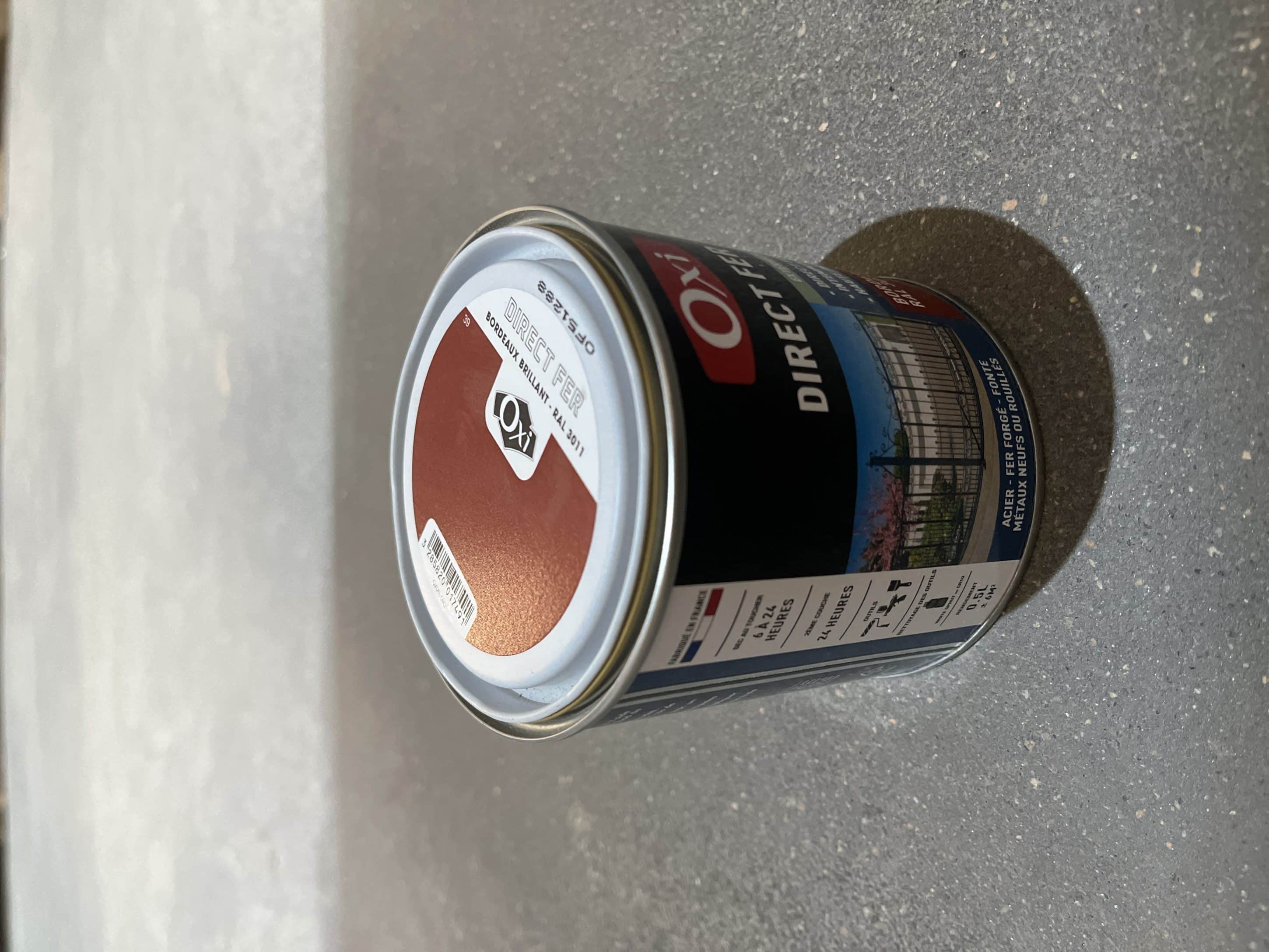 DIRECT SUR FER BORDEAUX 0.5L