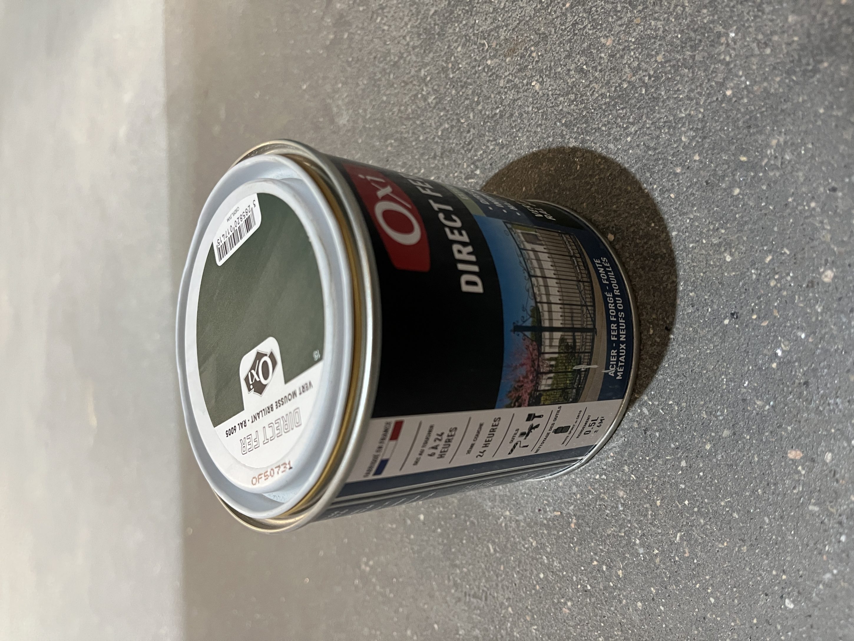 DIRECT SUR FER VERT MOUSSE 0.5L