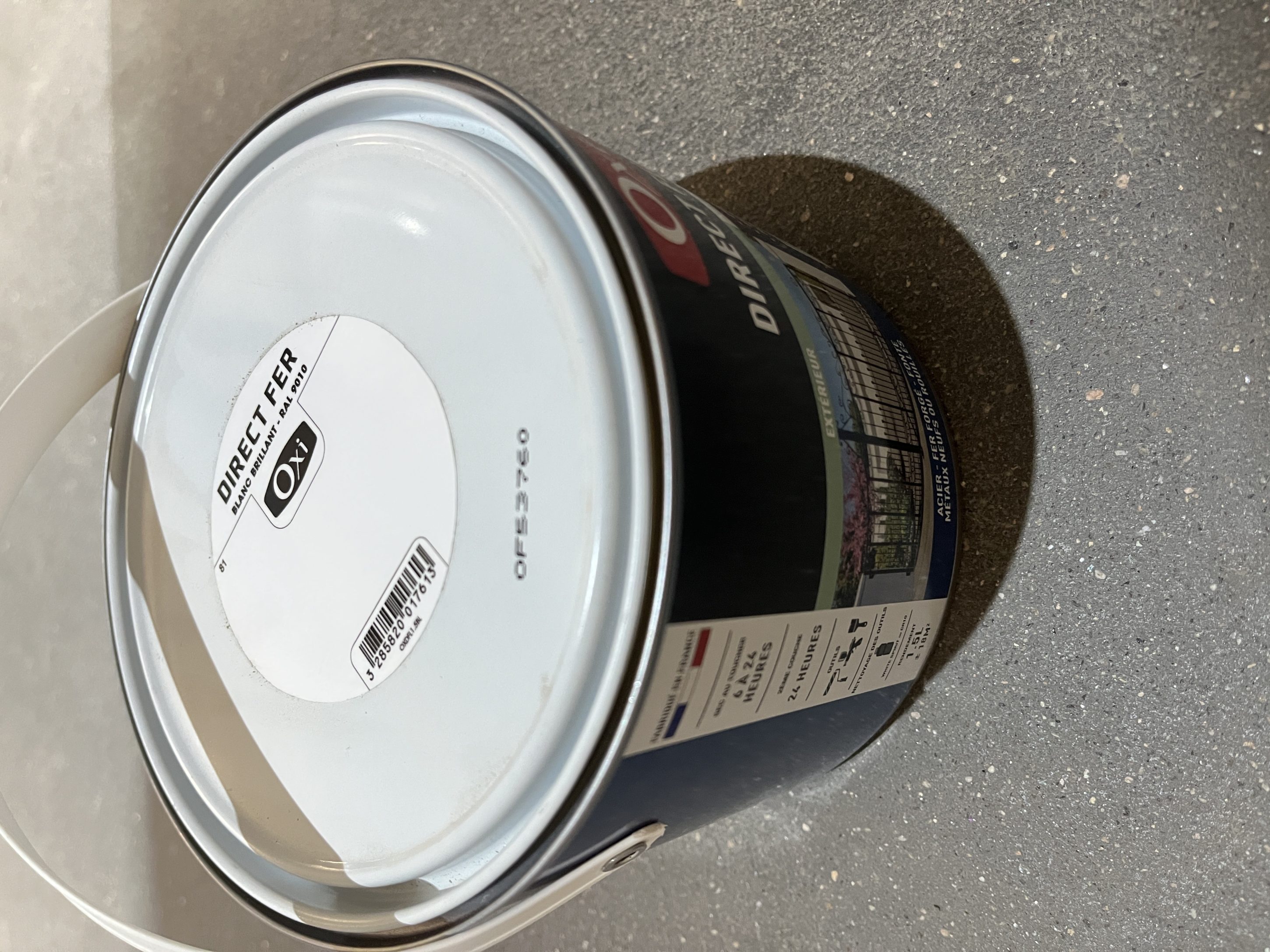 DIRECT SUR FER BLANC 1.5L