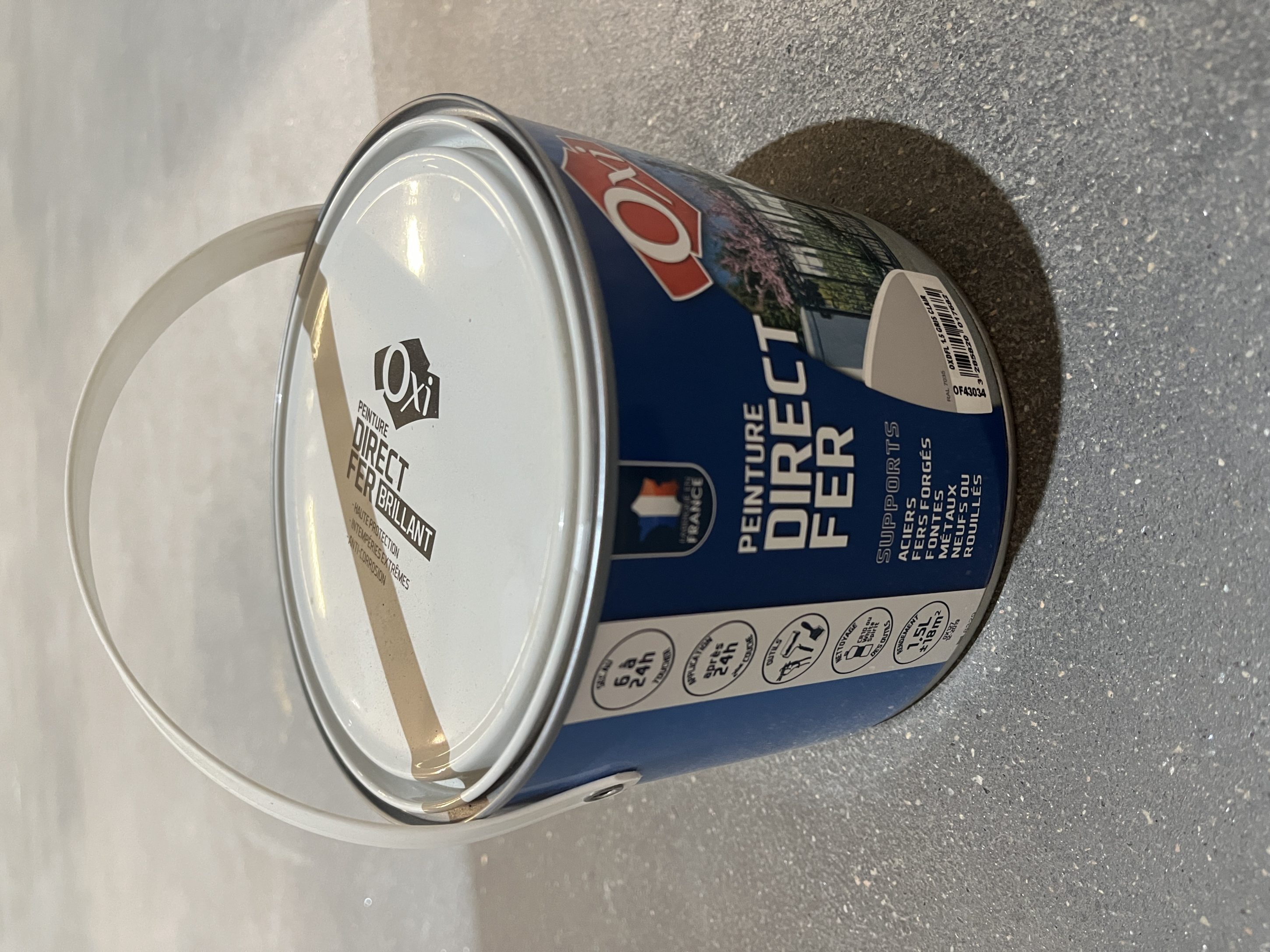 DIRECT SUR FER GRIS CLAIR 1.5L