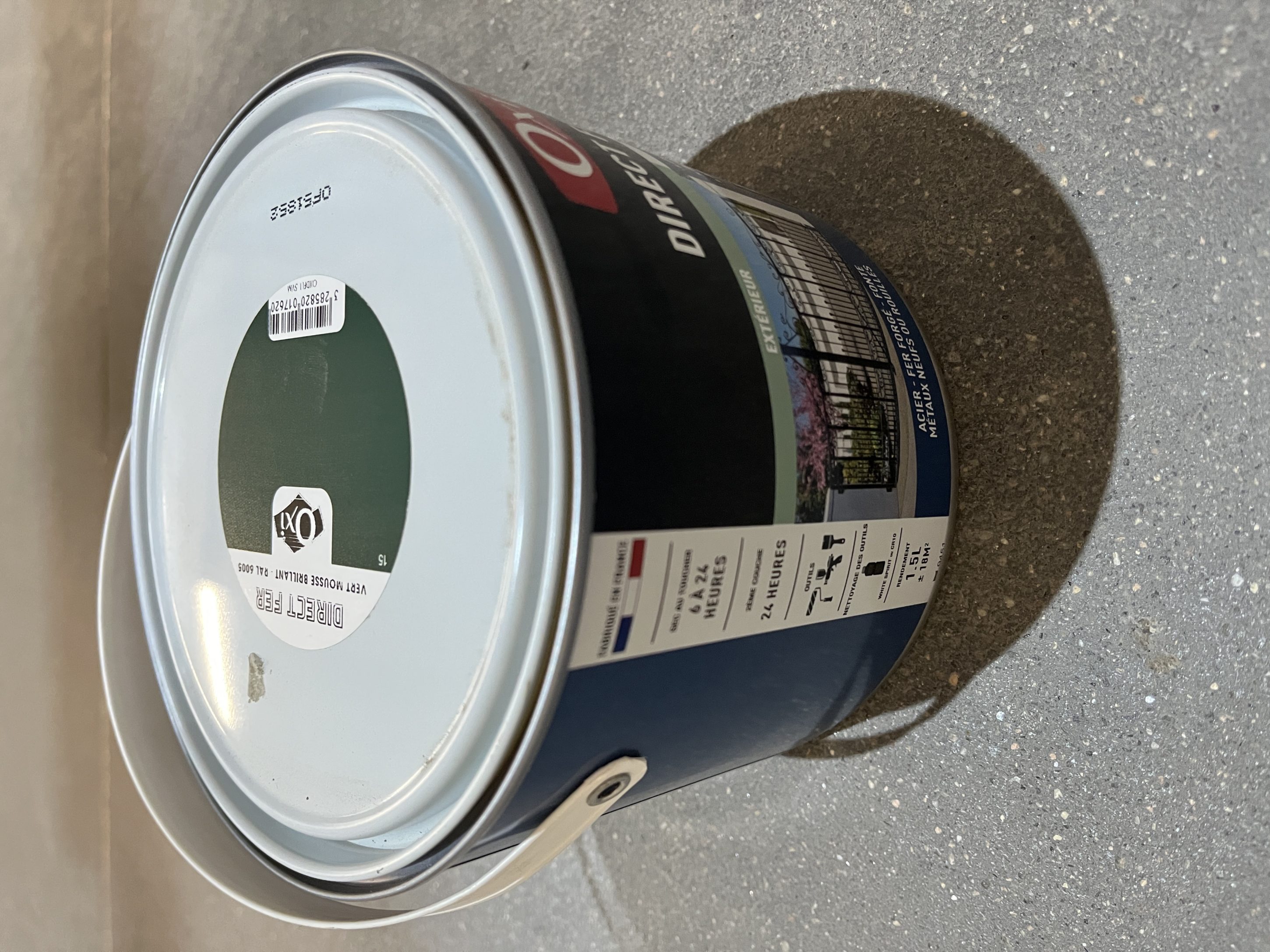 DIRECT SUR FER VERT MOUSSE 1.5L