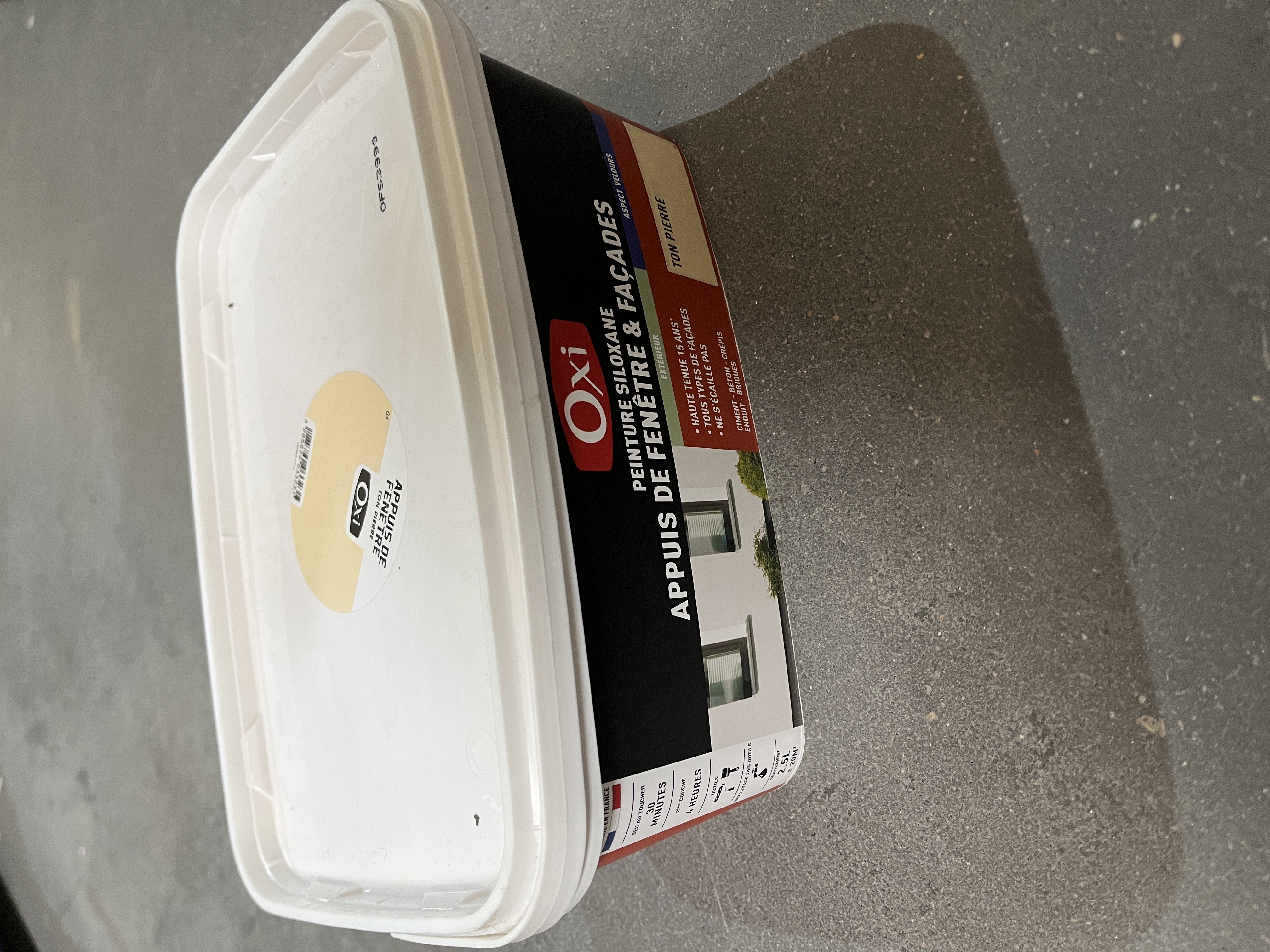 PEINTURE APPUI FENETRE 2.5L TON PIERRE