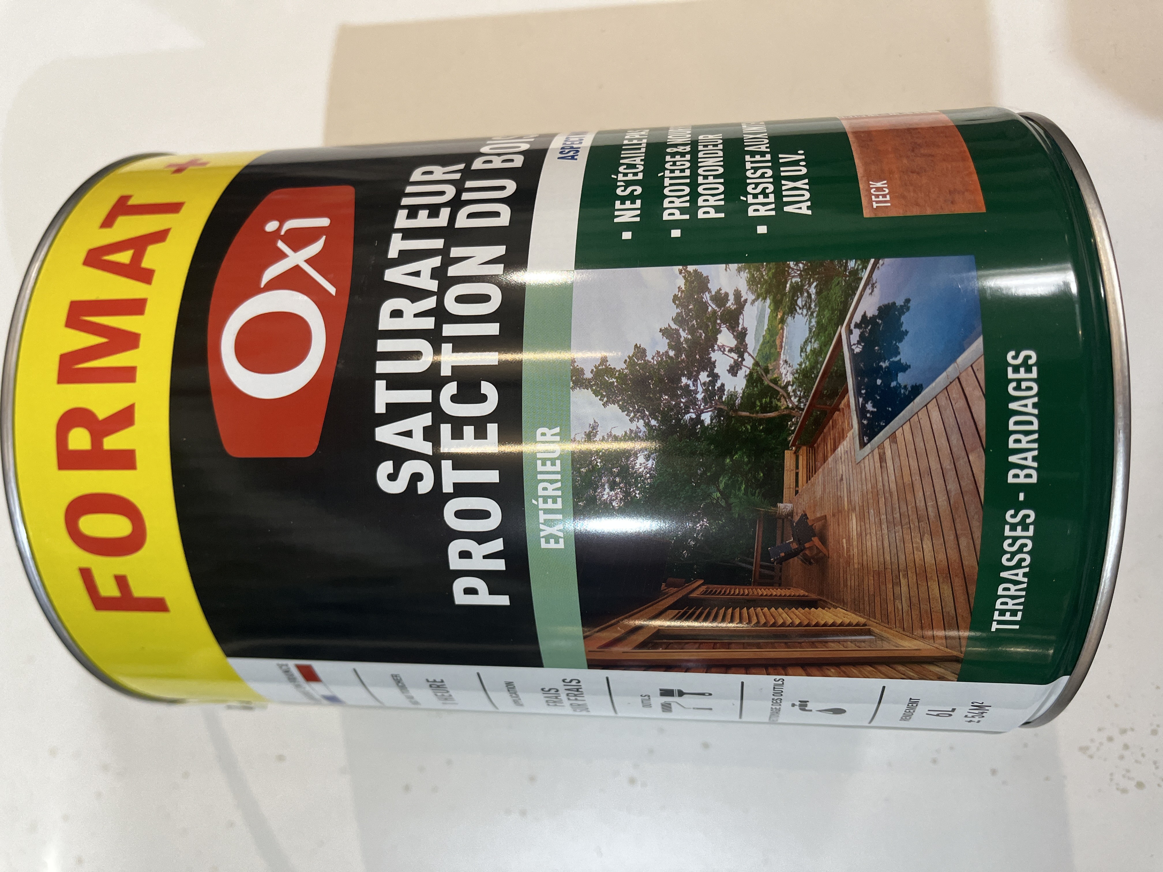 SATURATEUR BOIS TECK OXI 6L