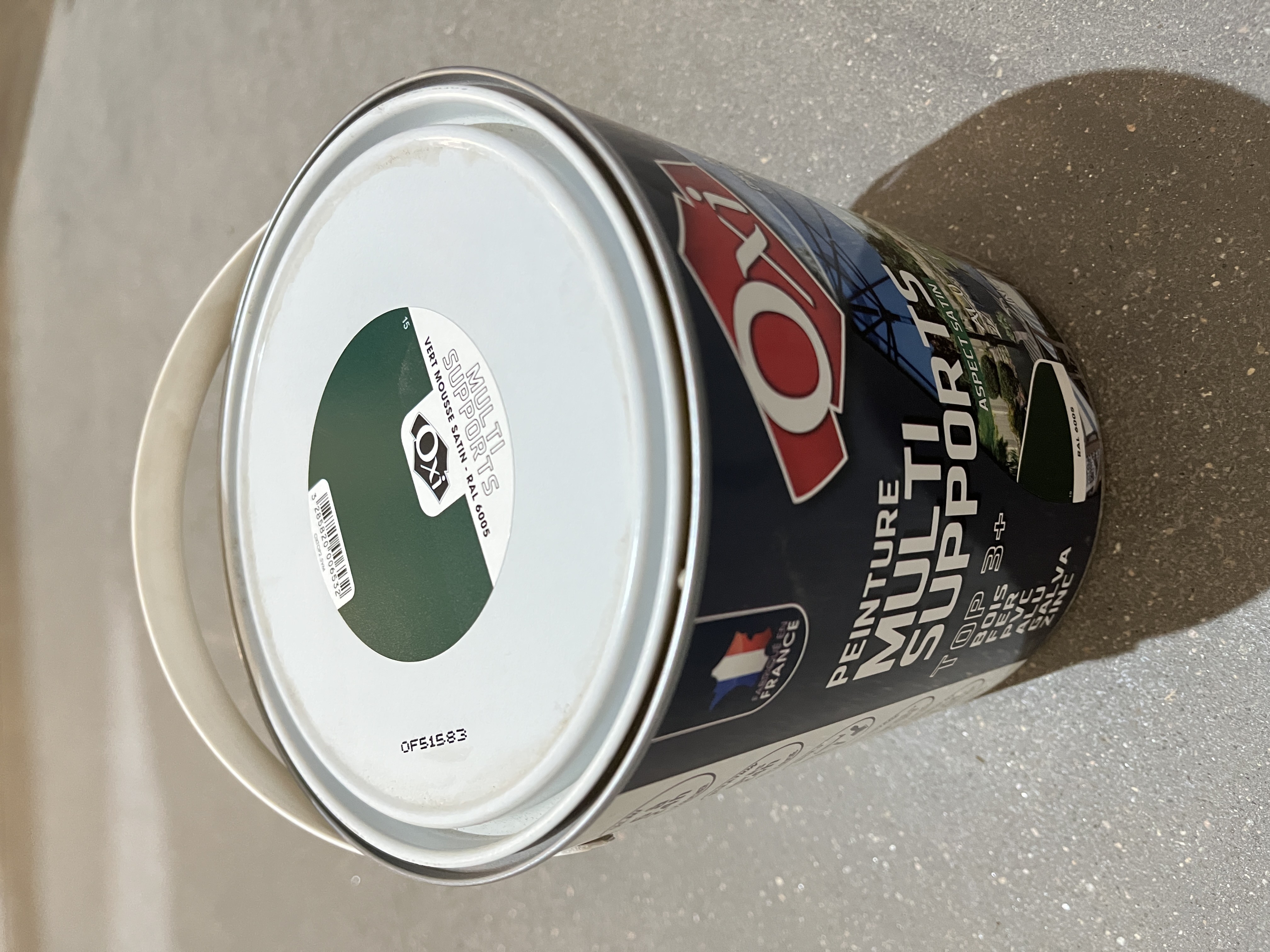 TOP 3 VERT MOUSSE 2.5L