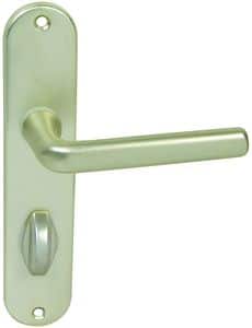 ENSEMBLE PORTE CHAMPAGNE 186X37 A CONDA ENTRAXE 70mm AXE 165mm