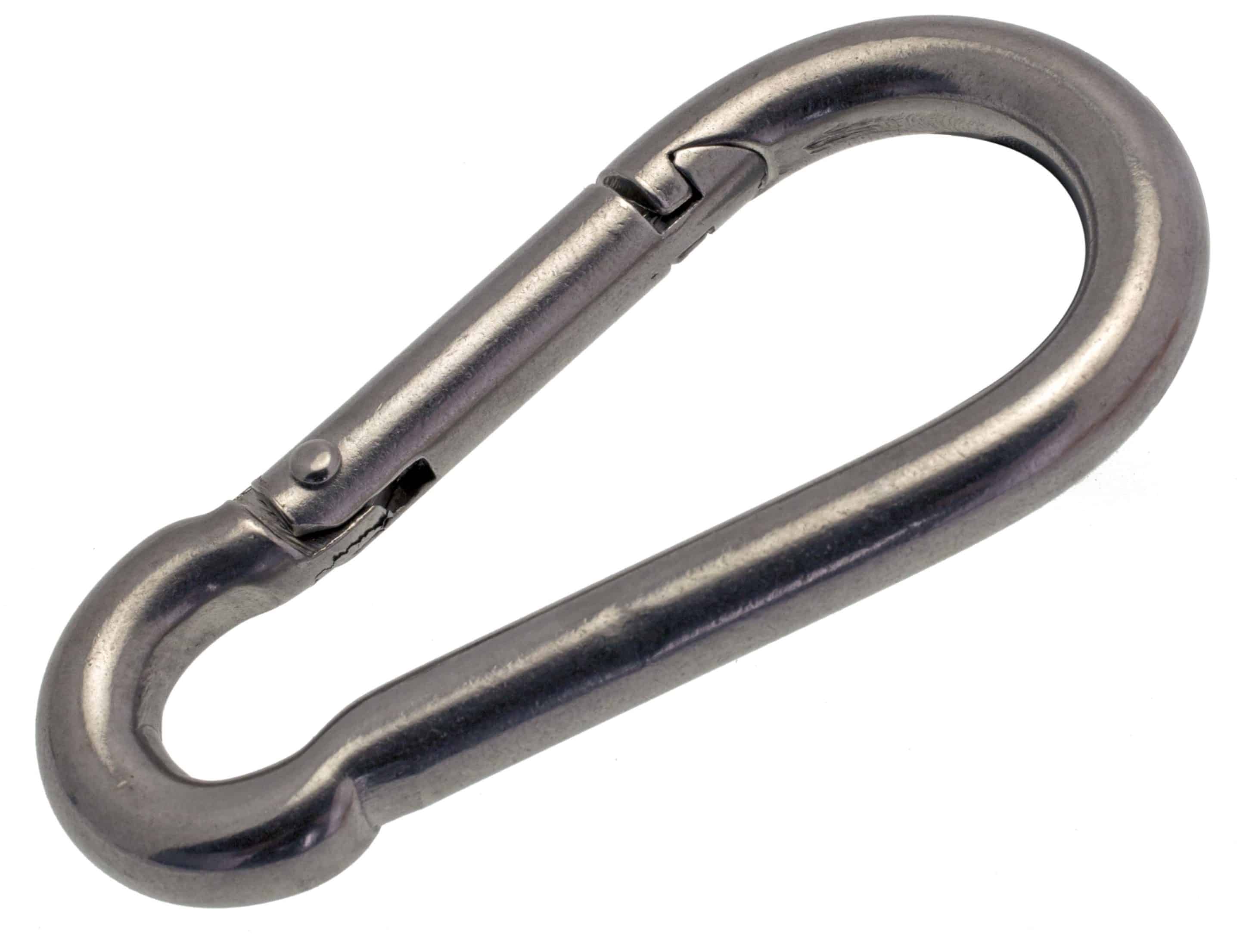 MOUSQUETON ALPIN SIMPLE  80MM