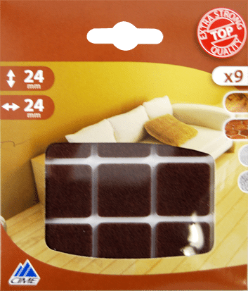 PAT FEUTR ADH E4,3 MARR 24X24