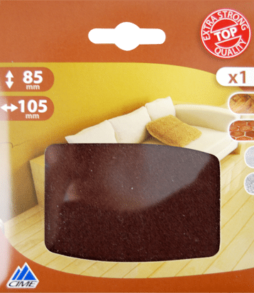 PAT RECT ADH FEUTRE BR85X105X1