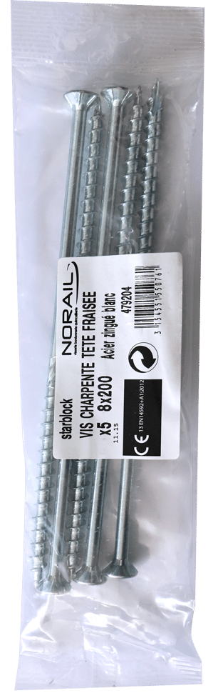 VIS GDE LONG CHARPENT TFC TX 8X200 SACX5