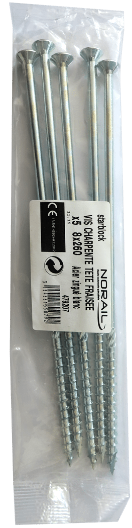 VIS GDE LONG CHARPENT TFC TX 8X260 SACX5